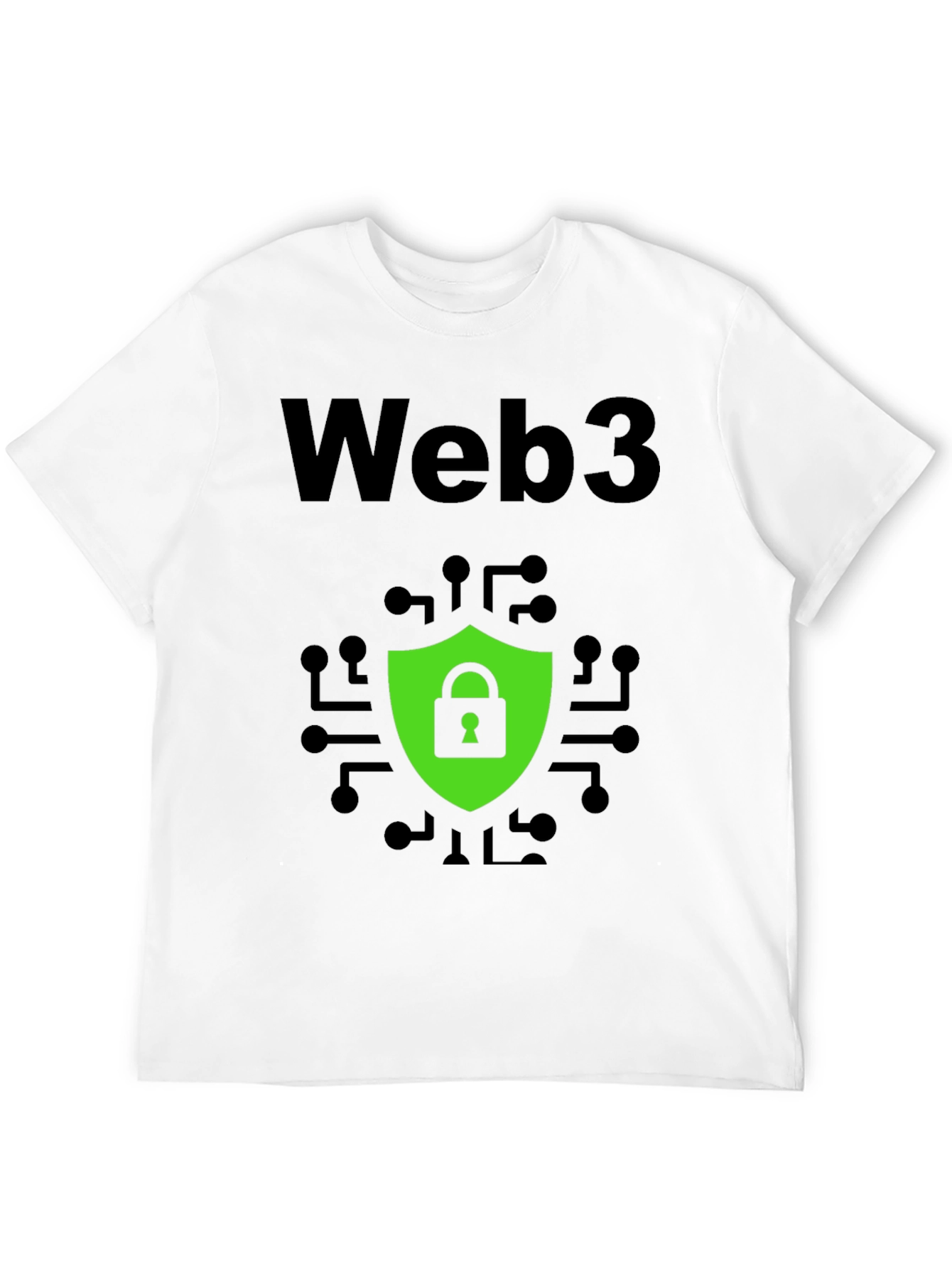 Web3 Security Graphic Tee - Modern Tech Style