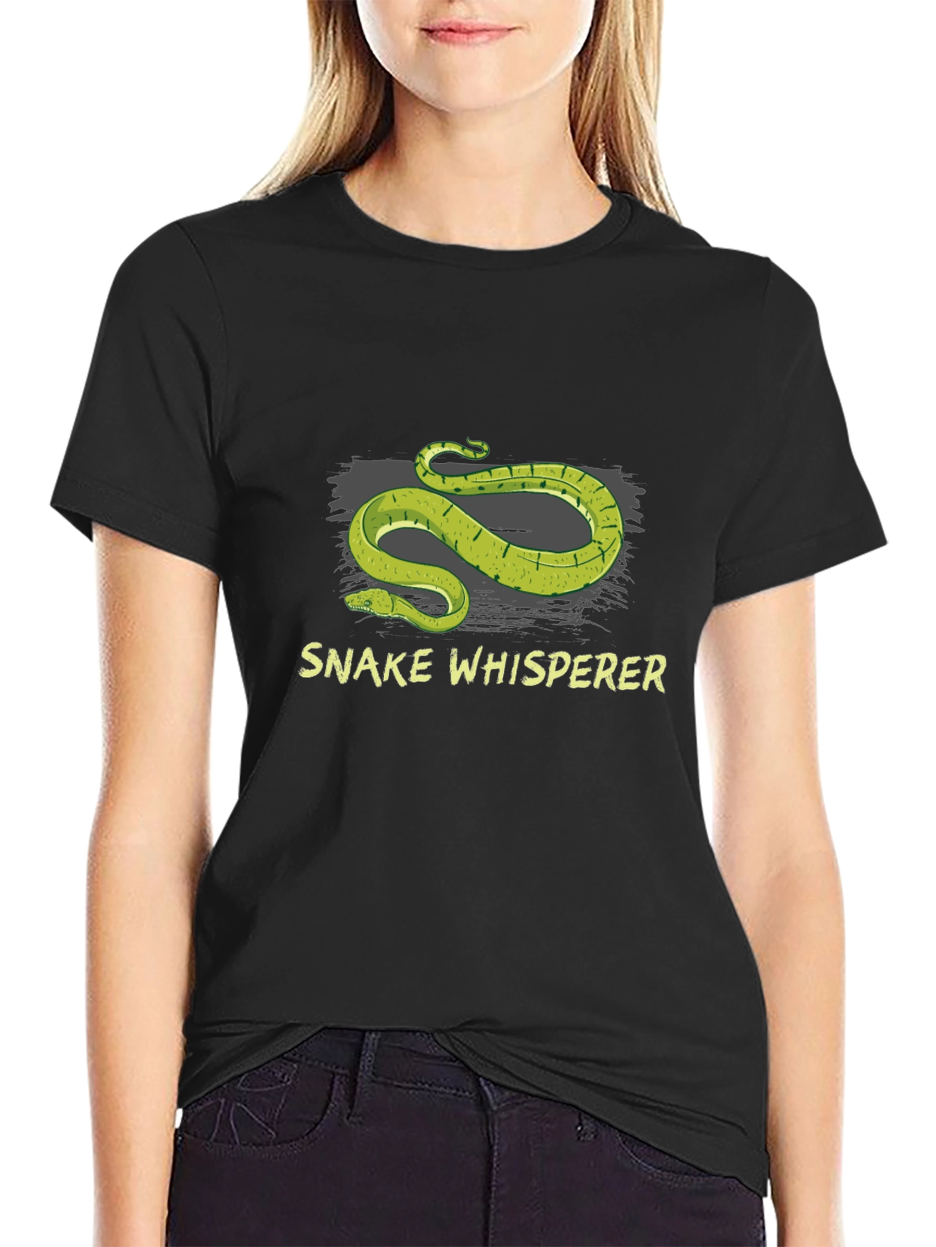 Snake Whisperer Graphic Tee - Unique Reptile Lover Shirt