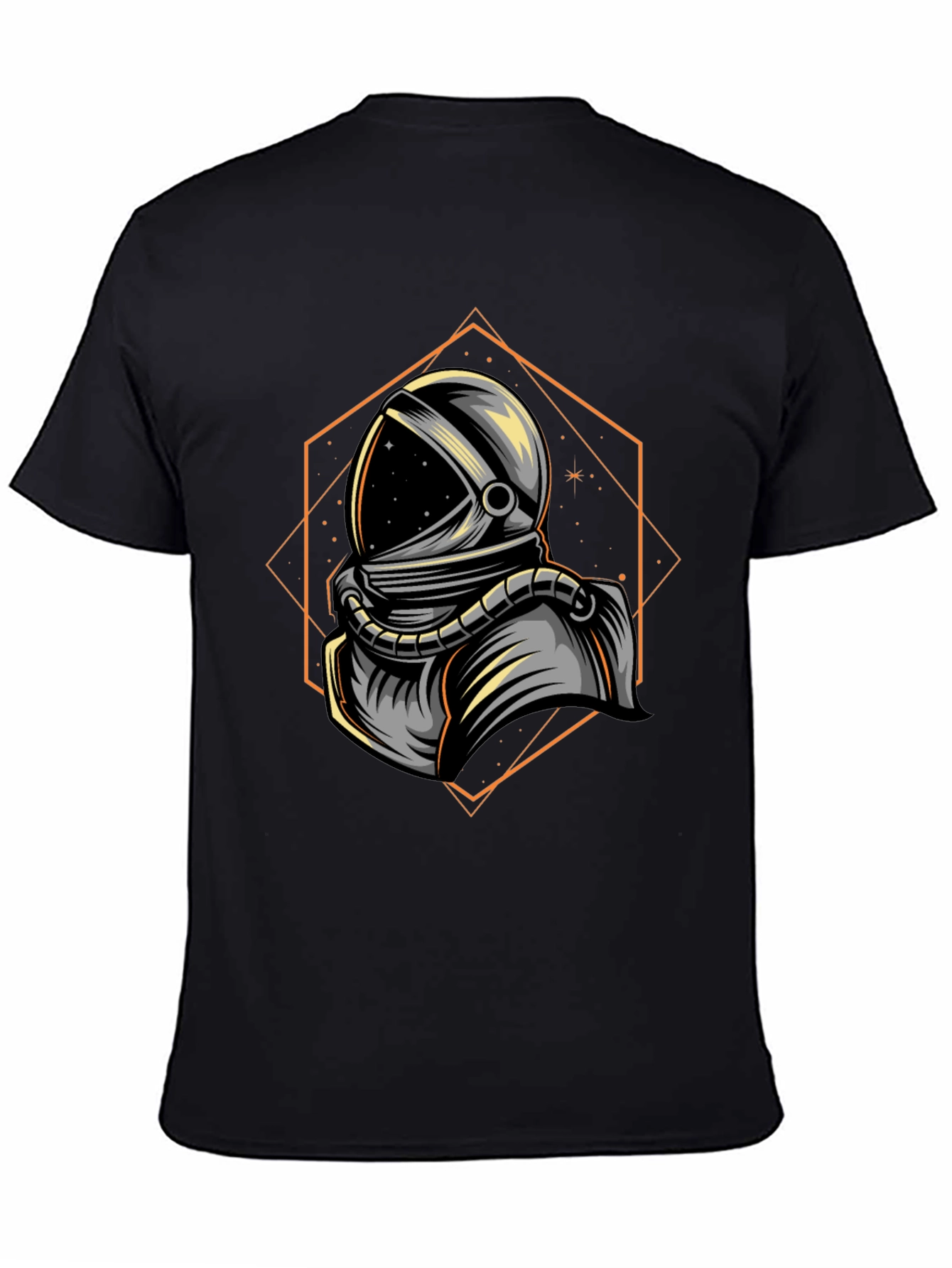 Astronaut Helmet Graphic Tee - Space Enthusiast T-Shirt