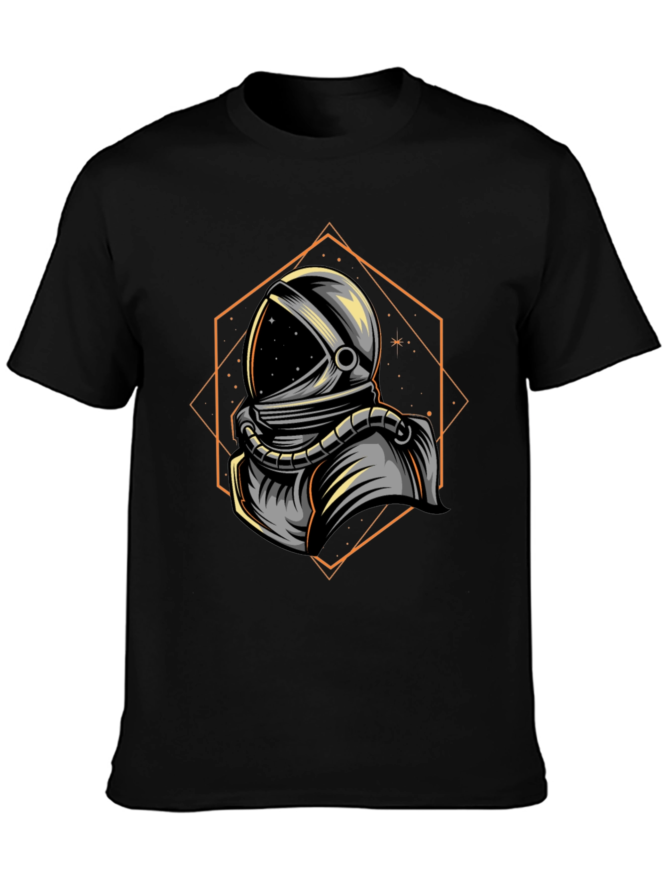 Astronaut Helmet Graphic Tee - Space Enthusiast T-Shirt