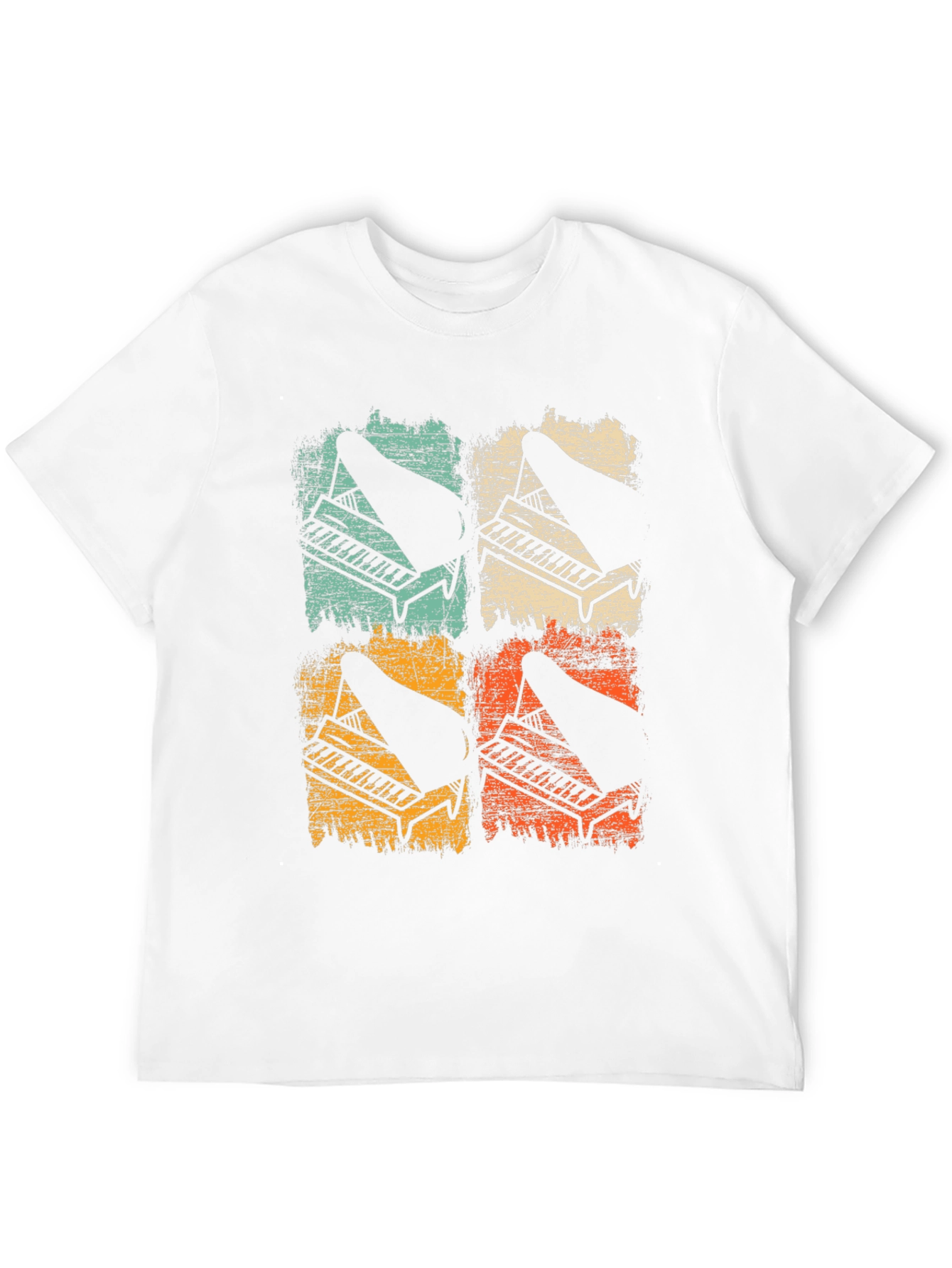 Retro Piano T-Shirt - Musical Instrument Tee