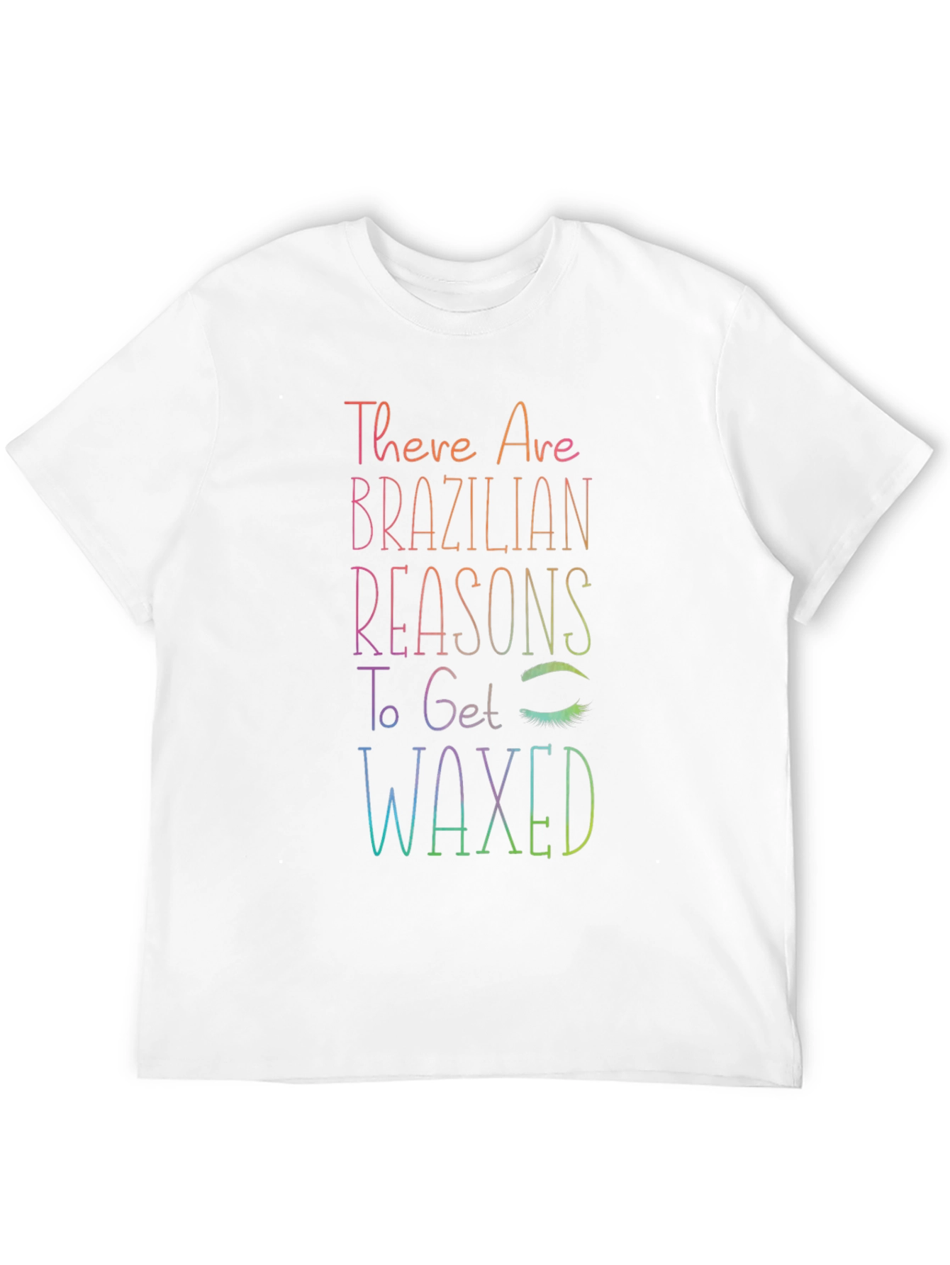 Brazilian Wax Reasons Graphic Tee - Unisex Black T-Shirt