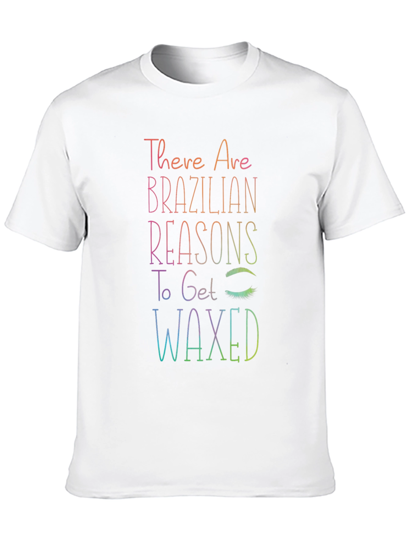 Brazilian Wax Reasons Graphic Tee - Unisex Black T-Shirt