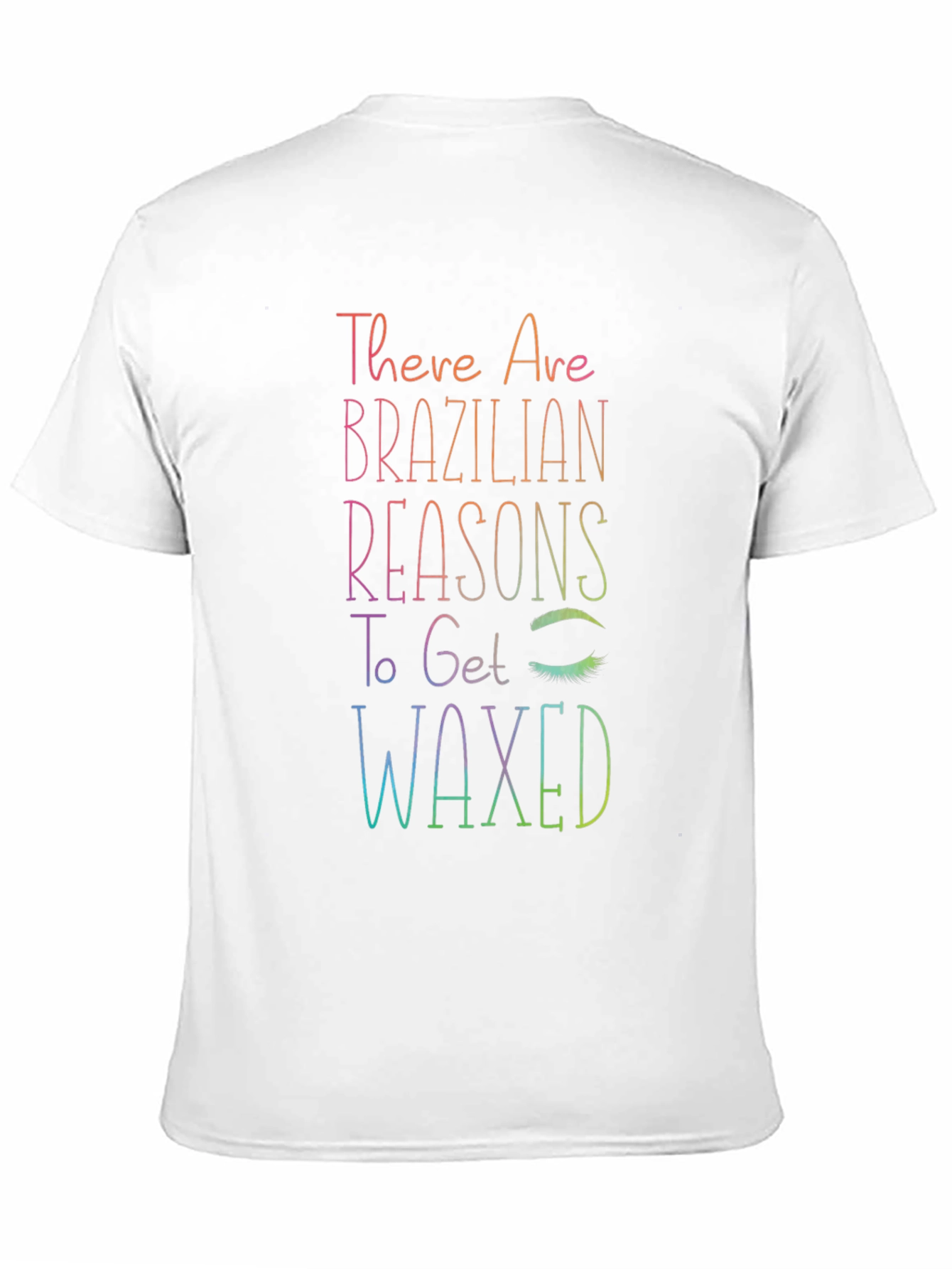Brazilian Wax Reasons Graphic Tee - Unisex Black T-Shirt