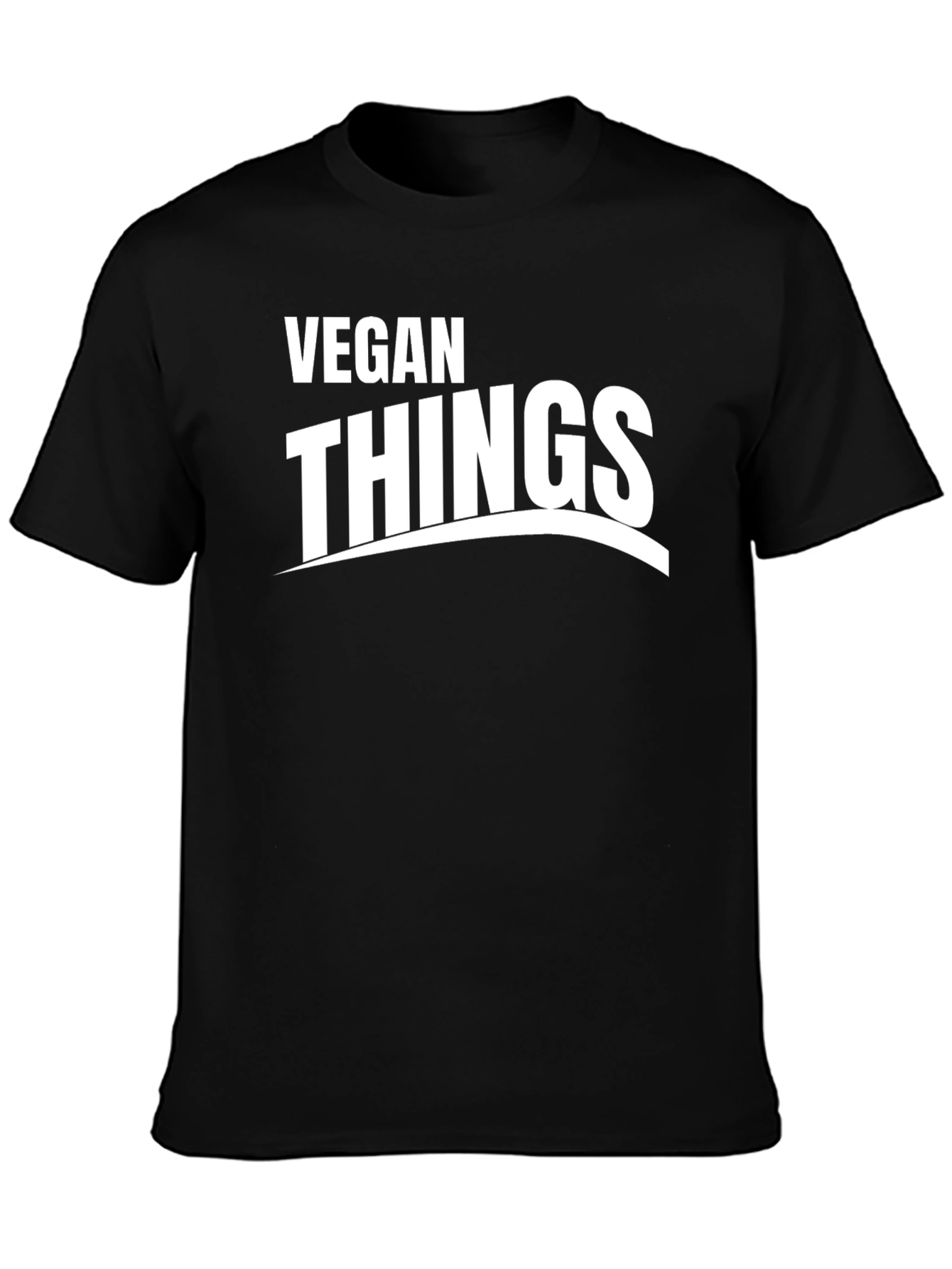 Vegan Things Black T-Shirt