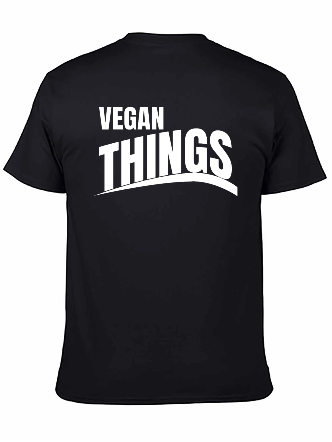 Vegan Things Black T-Shirt