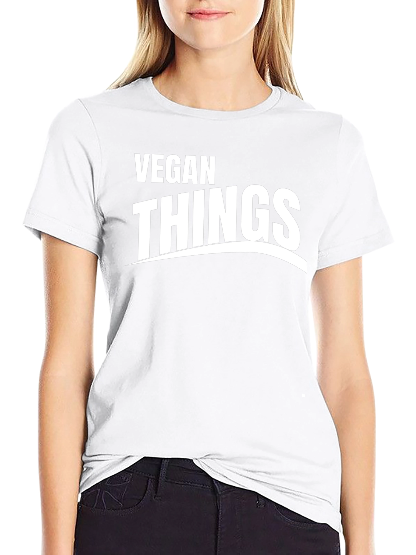 Vegan Things Black T-Shirt