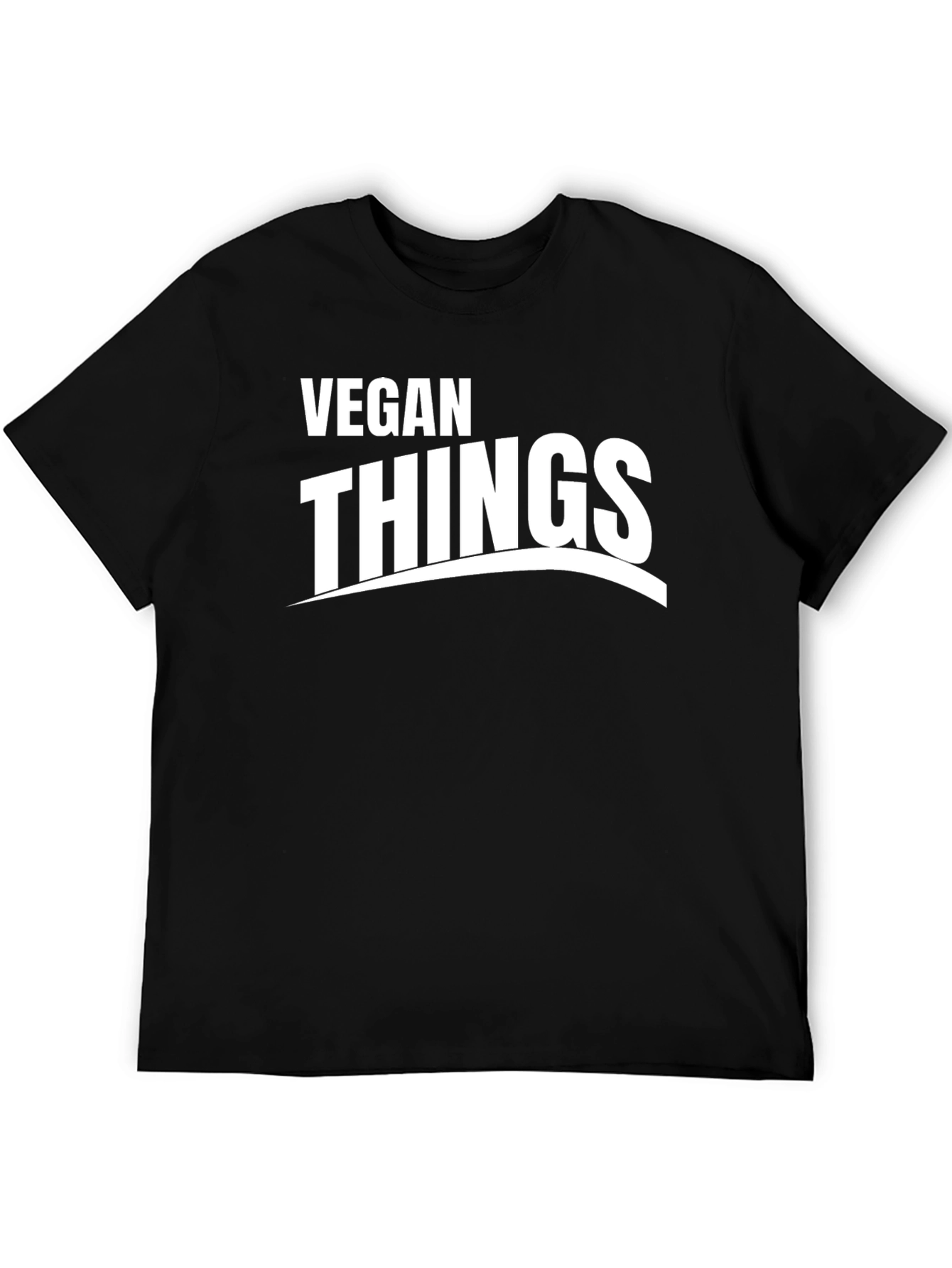 Vegan Things Black T-Shirt
