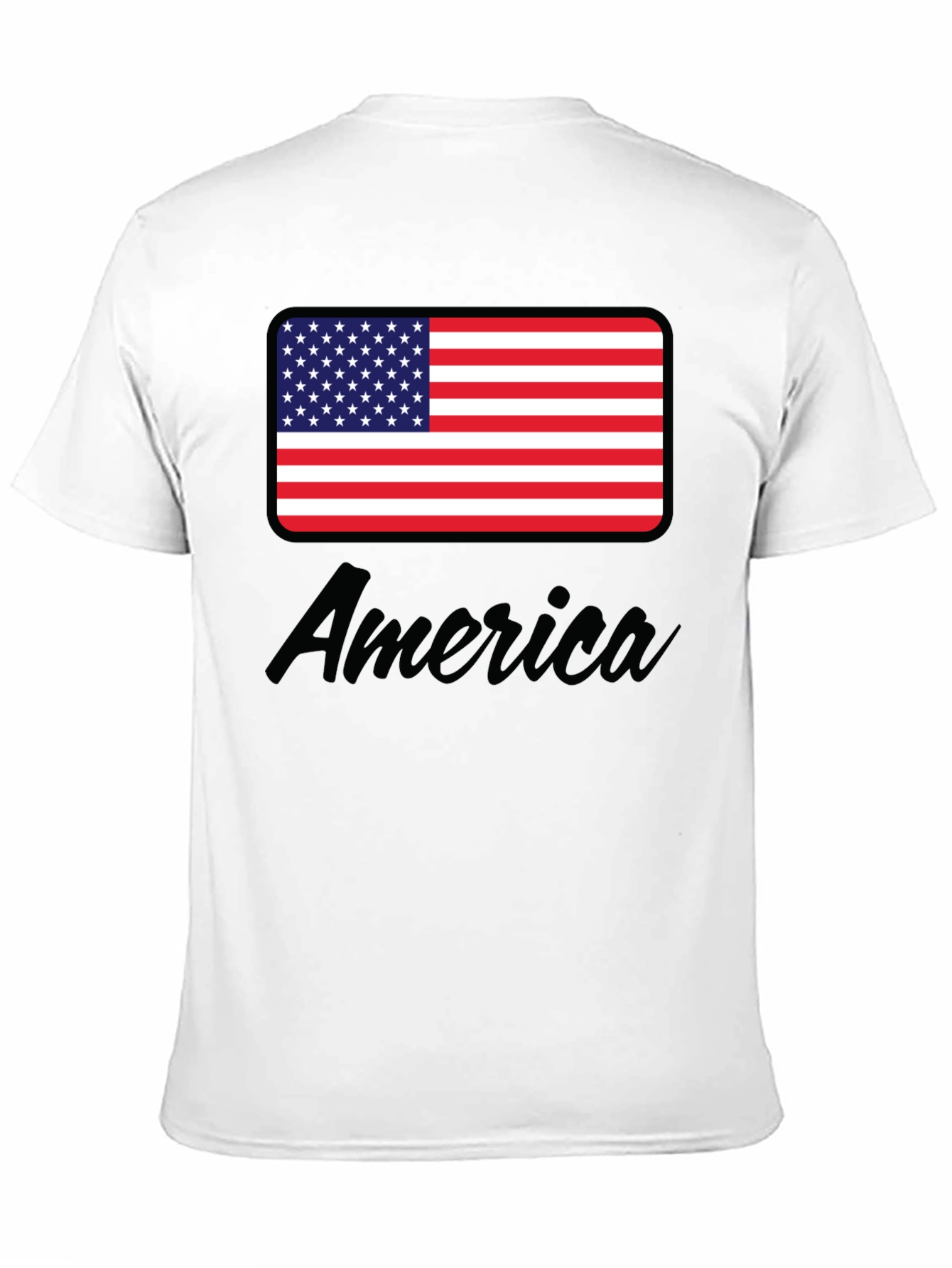 American Flag Graphic Tee - Patriotic Style