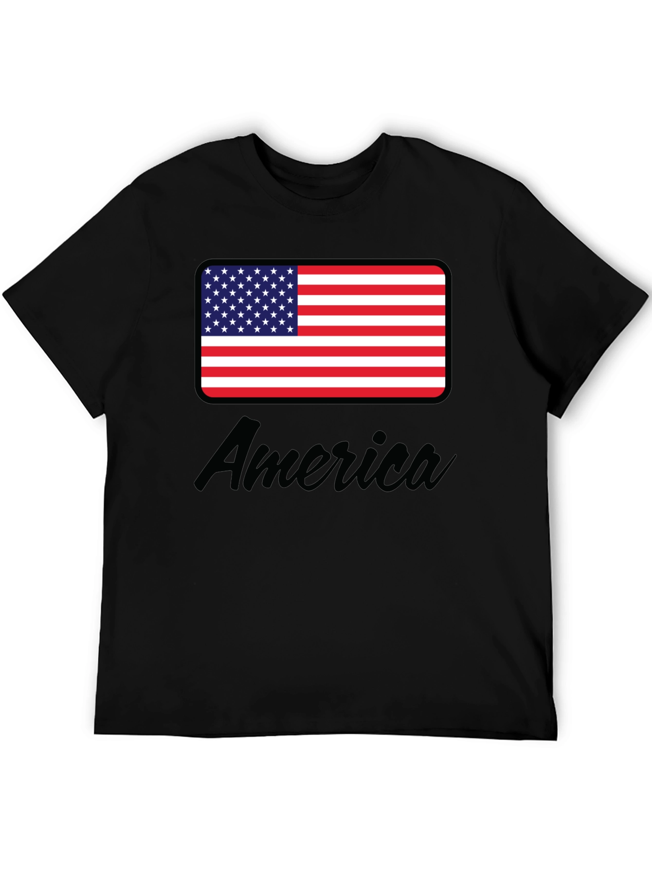 American Flag Graphic Tee - Patriotic Style