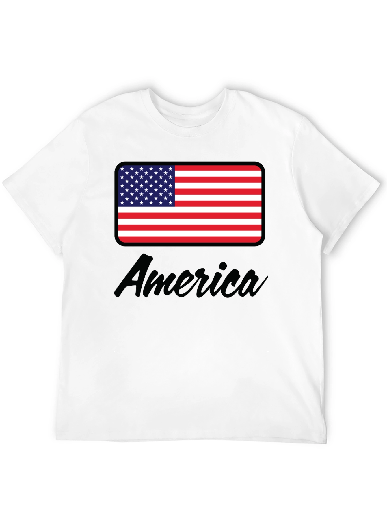 American Flag Graphic Tee - Patriotic Style