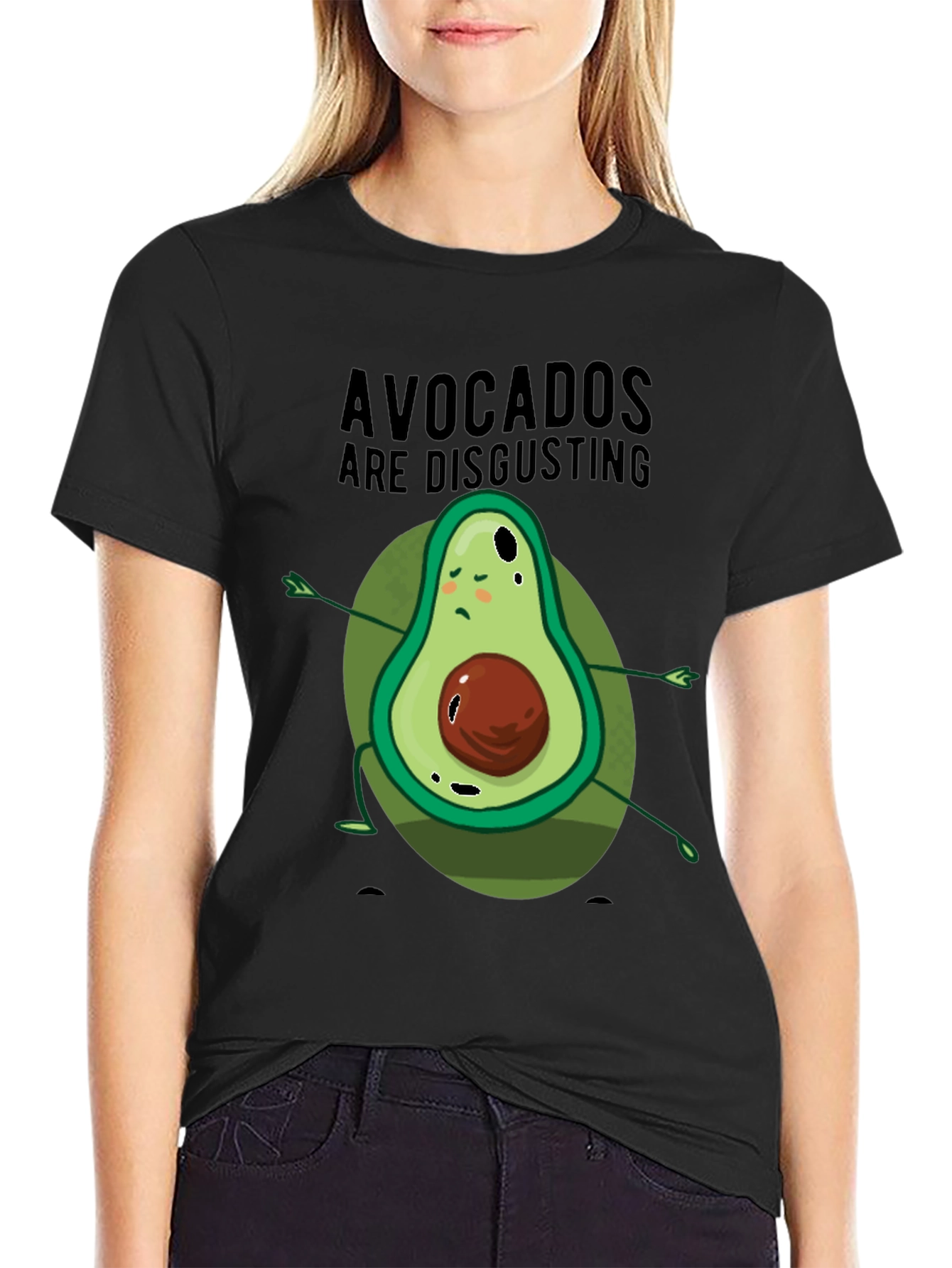 Avocados Are Disgusting Graphic T-Shirt