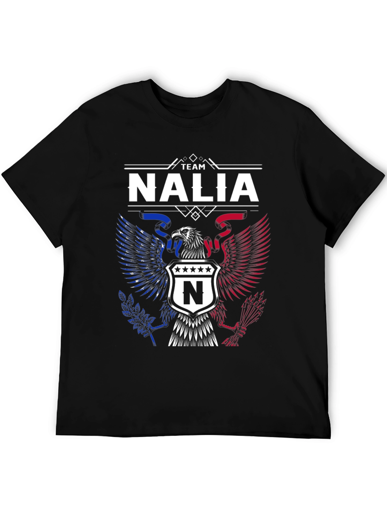 Team Nalia Eagle Graphic Tee - Patriotic Design