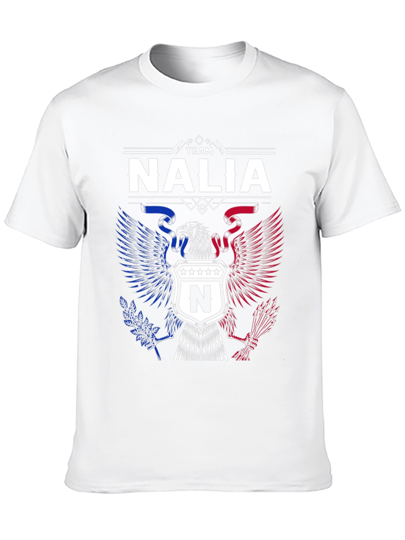 Team Nalia Eagle Graphic Tee - Patriotic Design