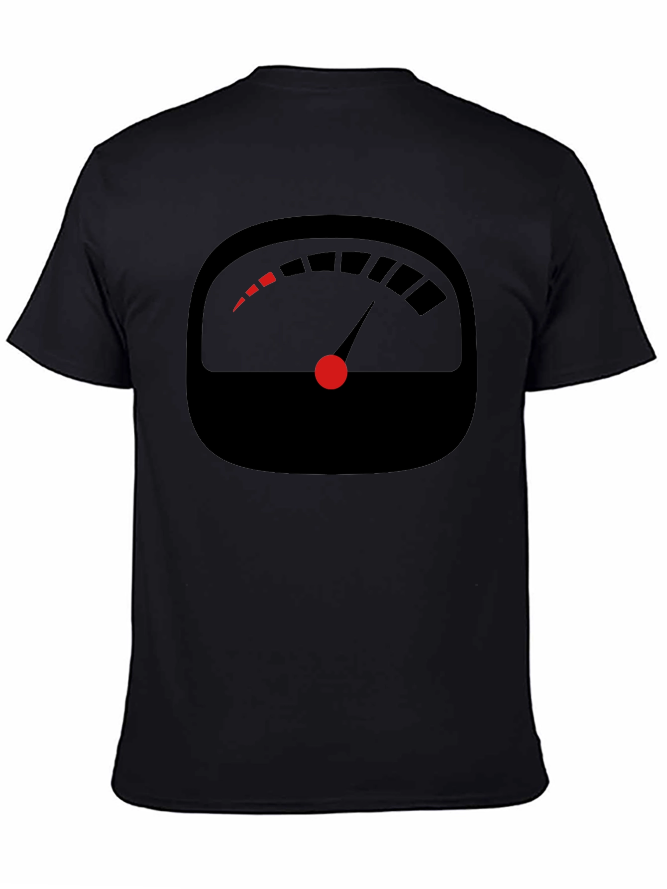 Speedometer Graphic Tee - Mens Black T-Shirt