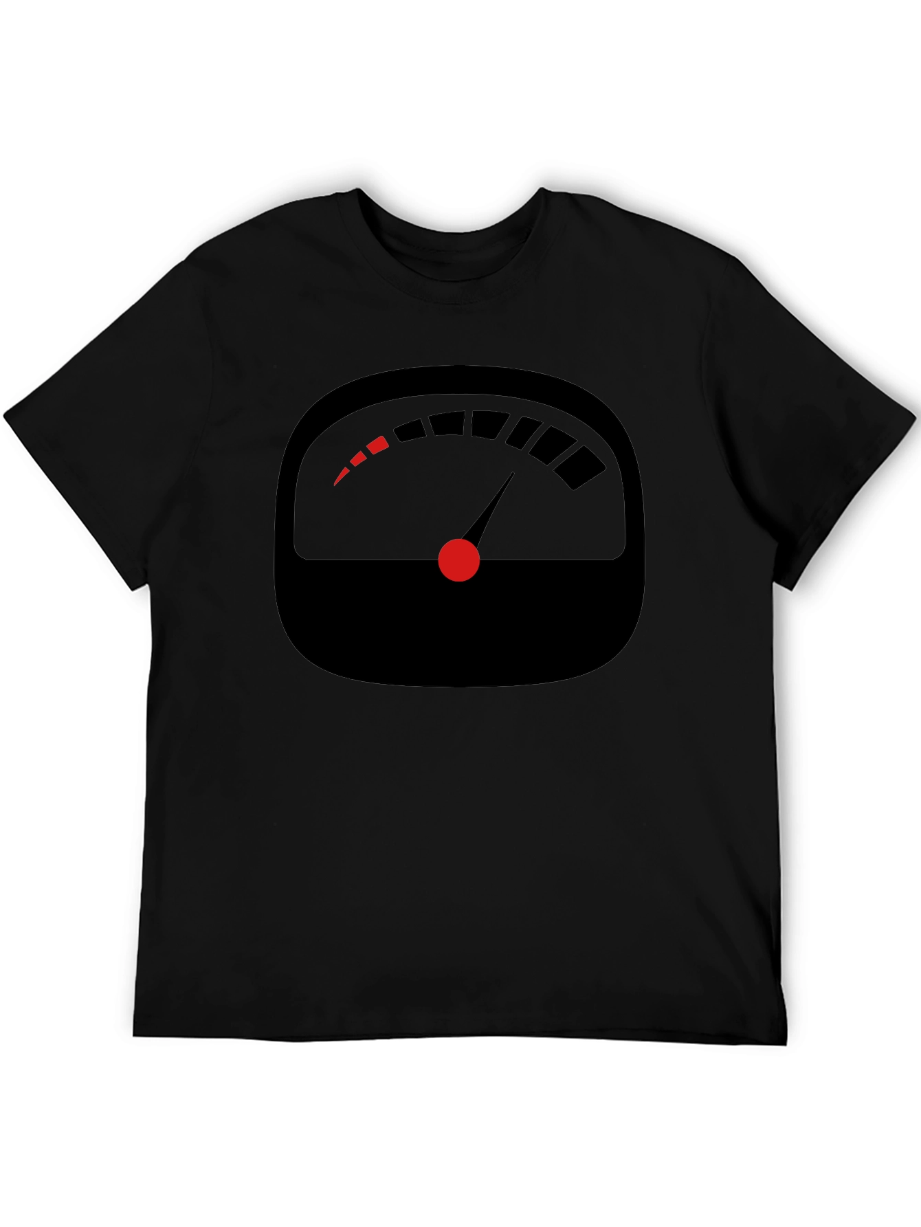 Speedometer Graphic Tee - Mens Black T-Shirt