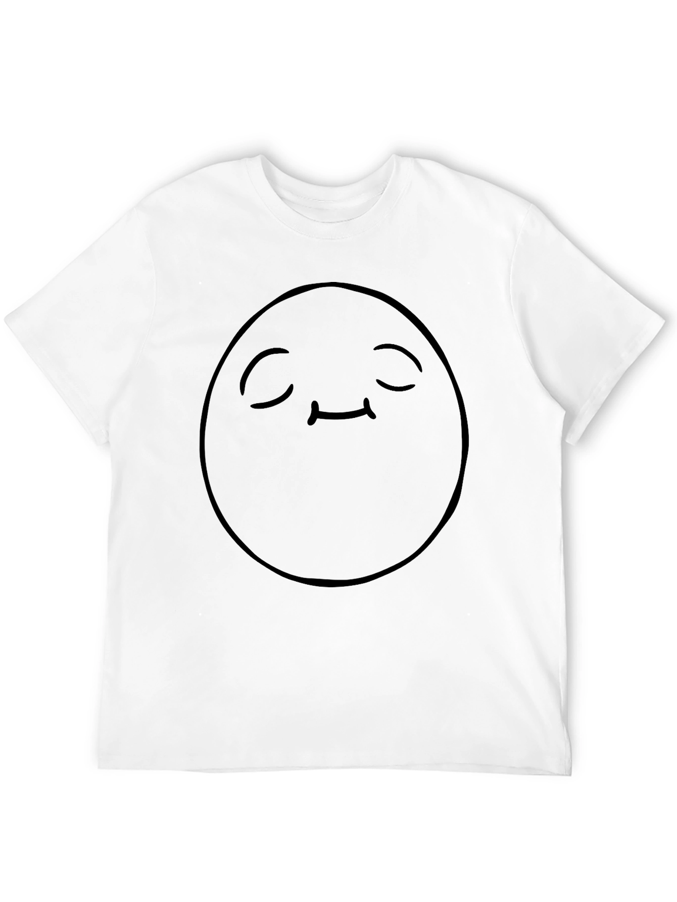 Zen Face Graphic T-Shirt - Unisex Black Tee