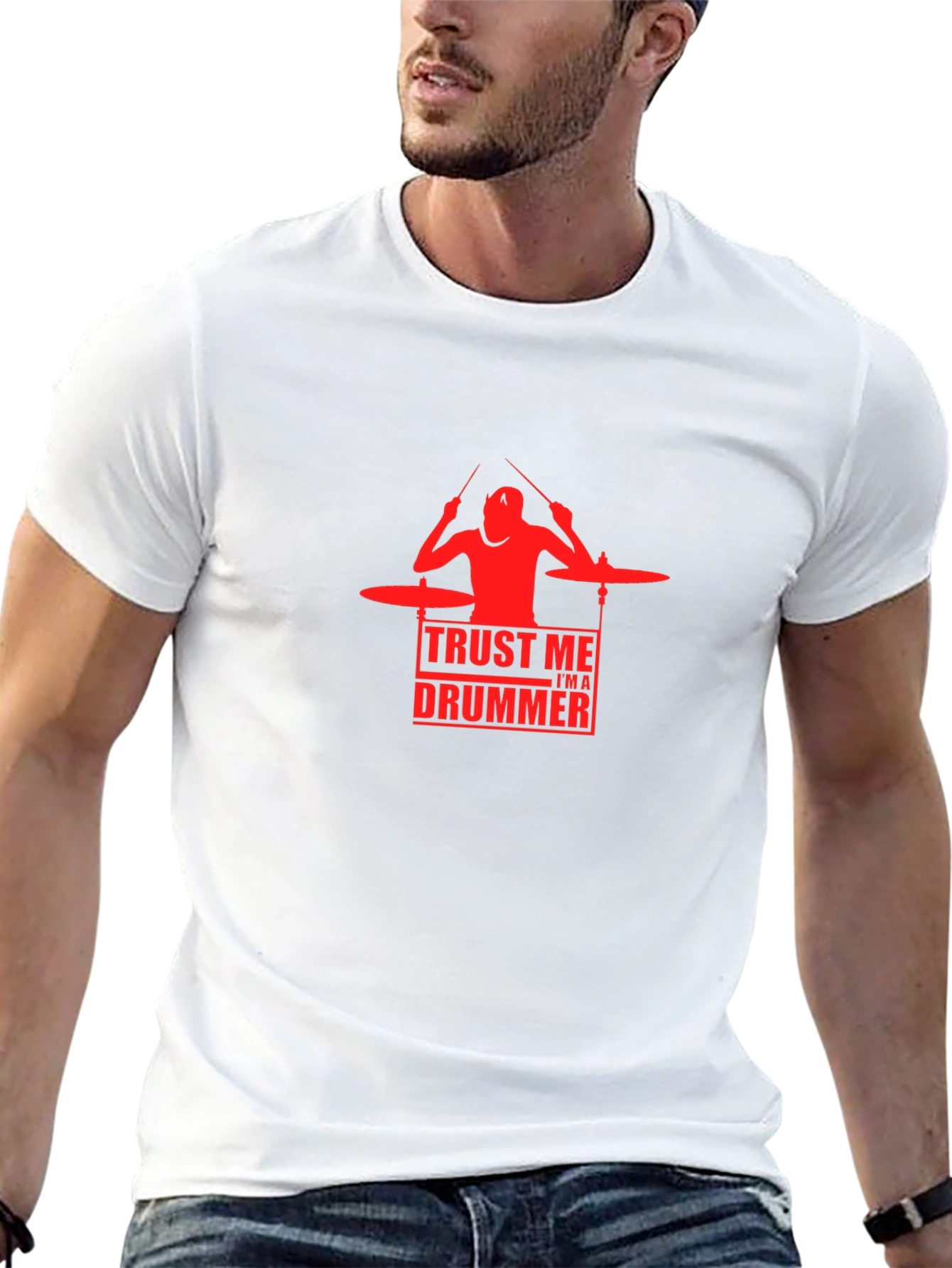 Trust Me Im A Drummer Graphic T-Shirt