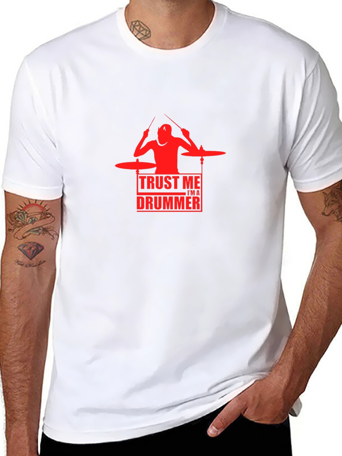 Trust Me Im A Drummer Graphic T-Shirt