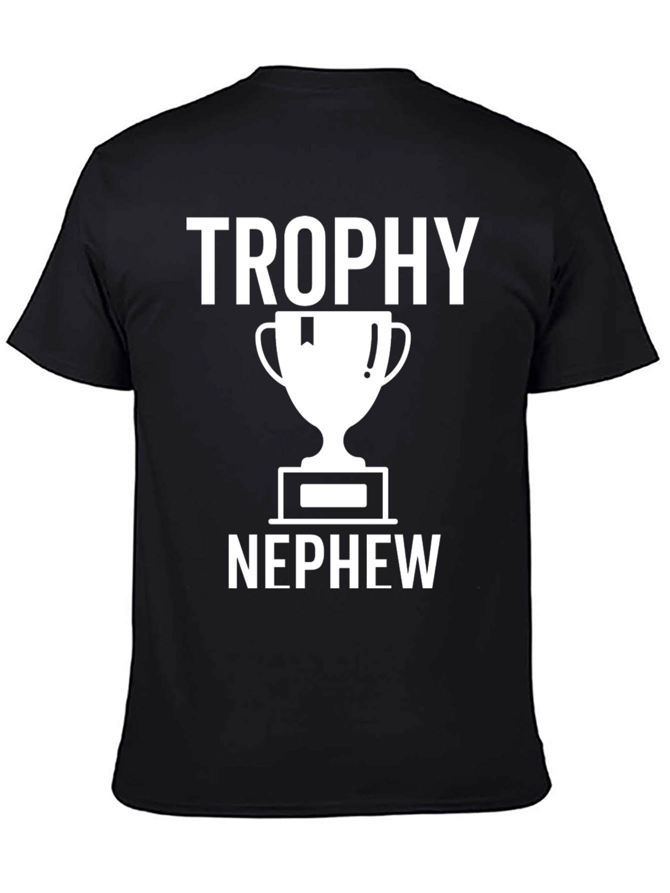 Trophy Nephew Black Graphic T-Shirt