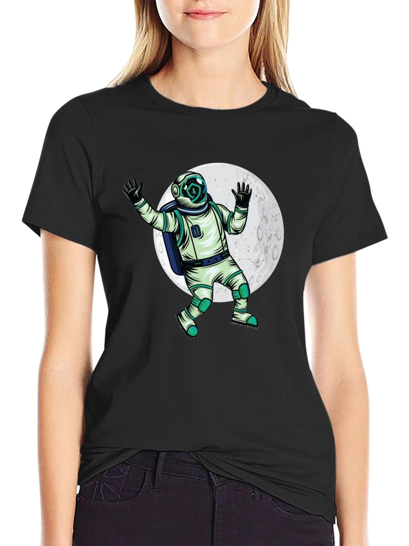 Astronaut on the Moon T-Shirt