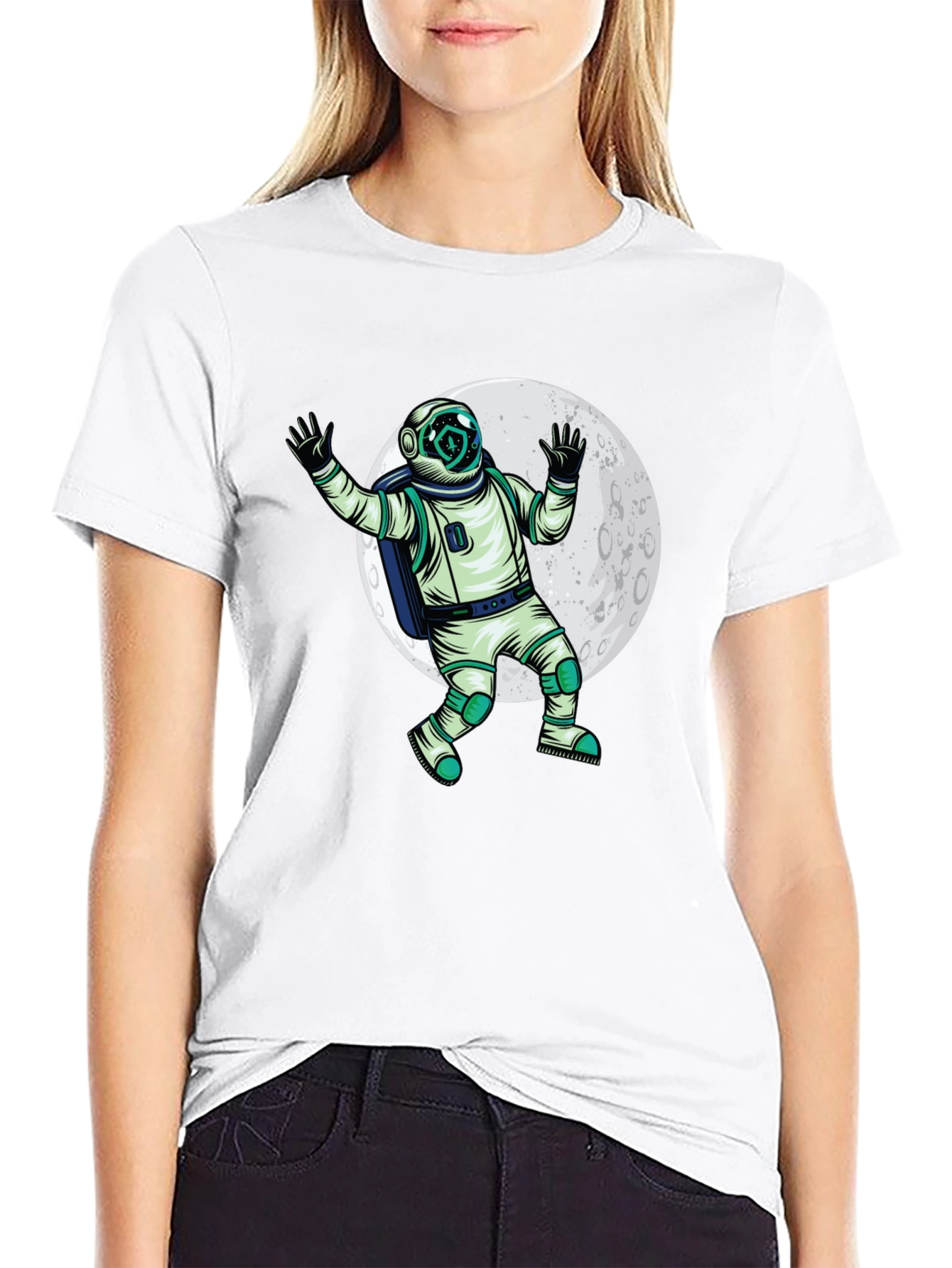 Astronaut on the Moon T-Shirt