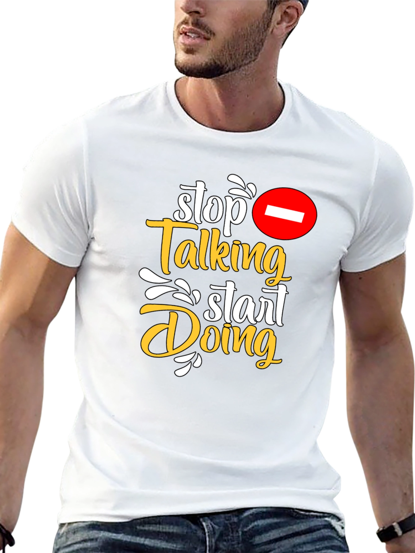Stop Talking Start Doing Graphic Tee