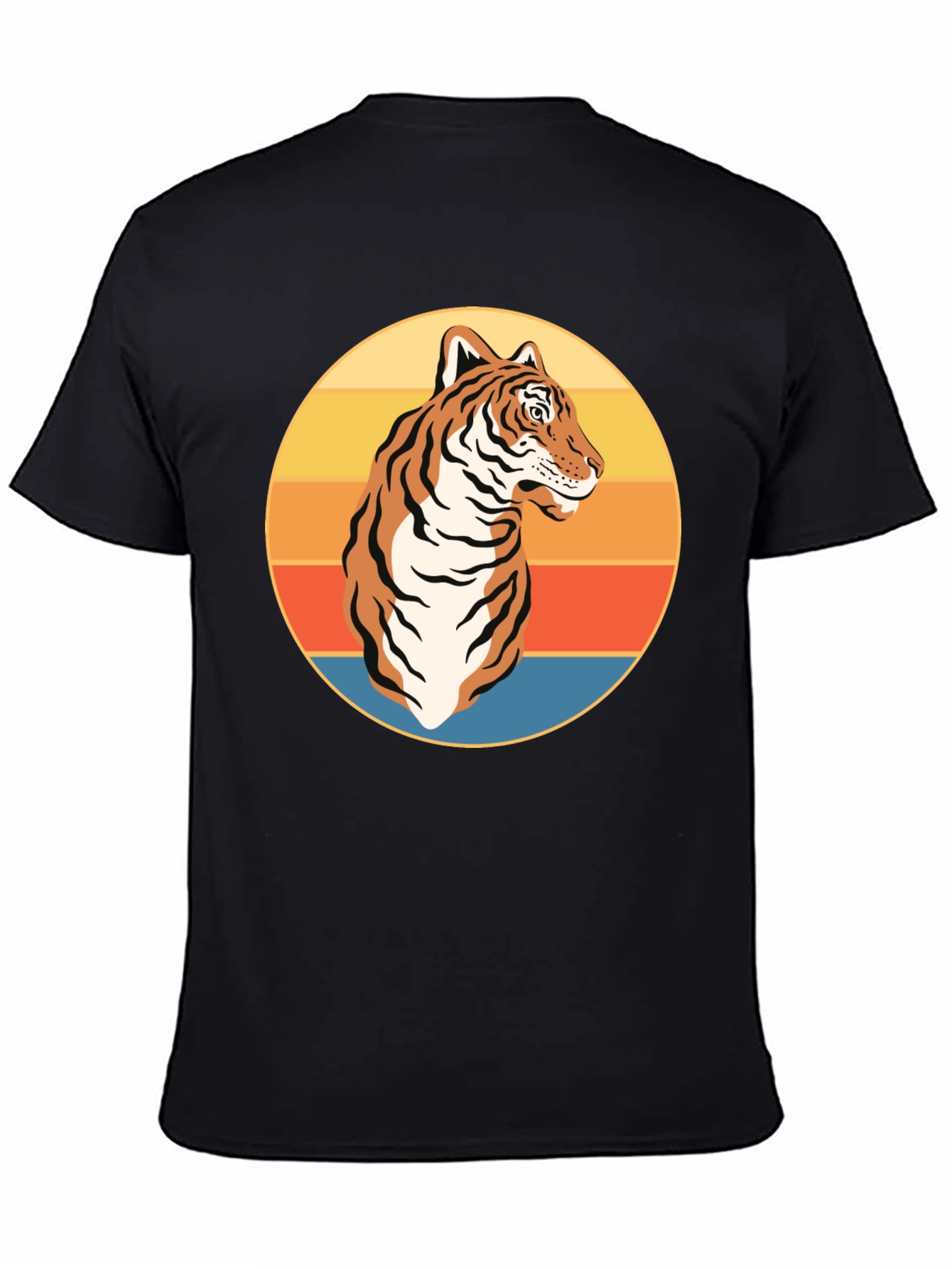 Retro Tiger Graphic T-Shirt