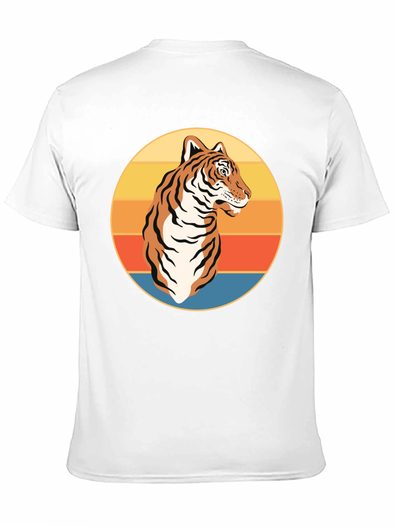 Retro Tiger Graphic T-Shirt