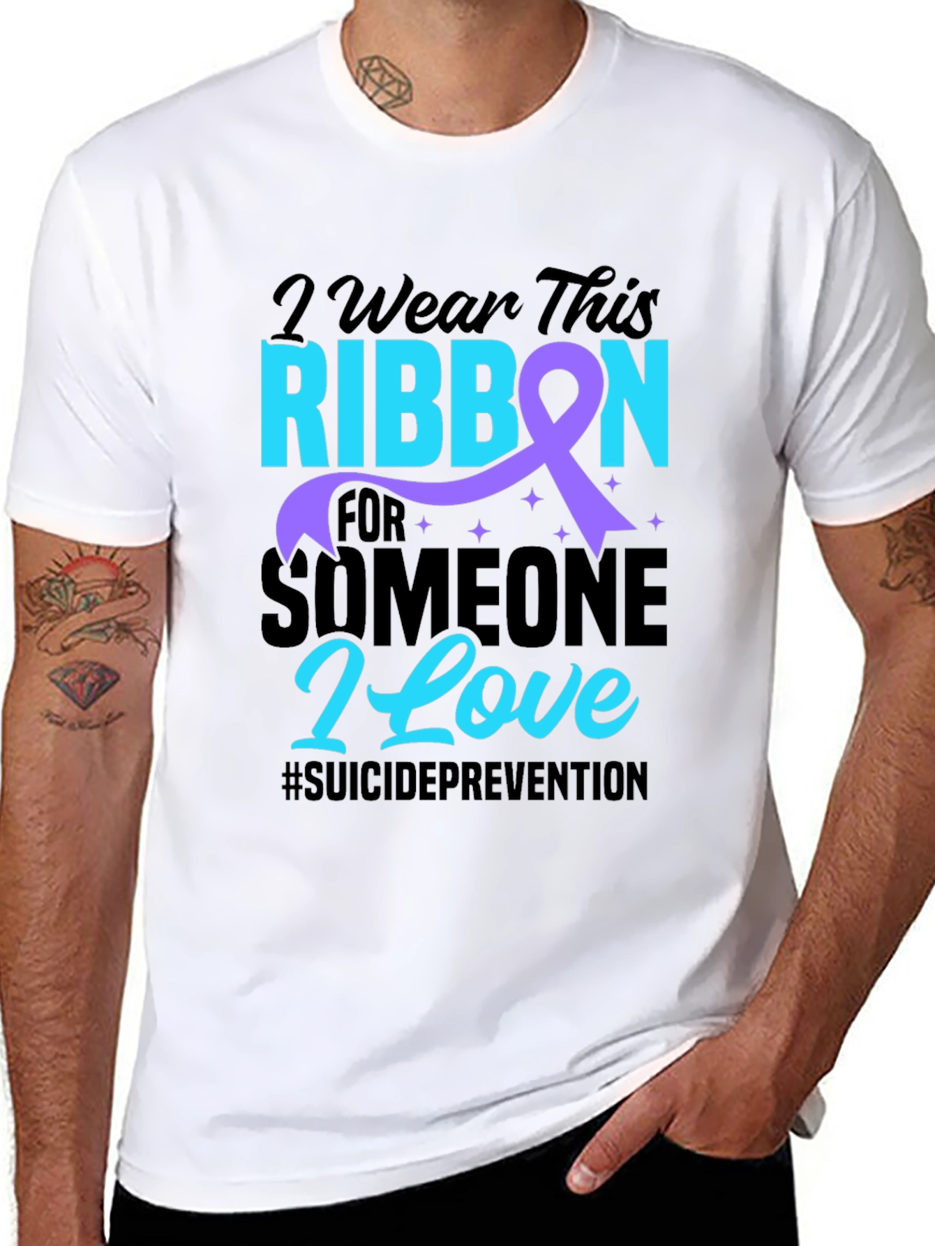 Suicide Prevention Ribbon T-Shirt