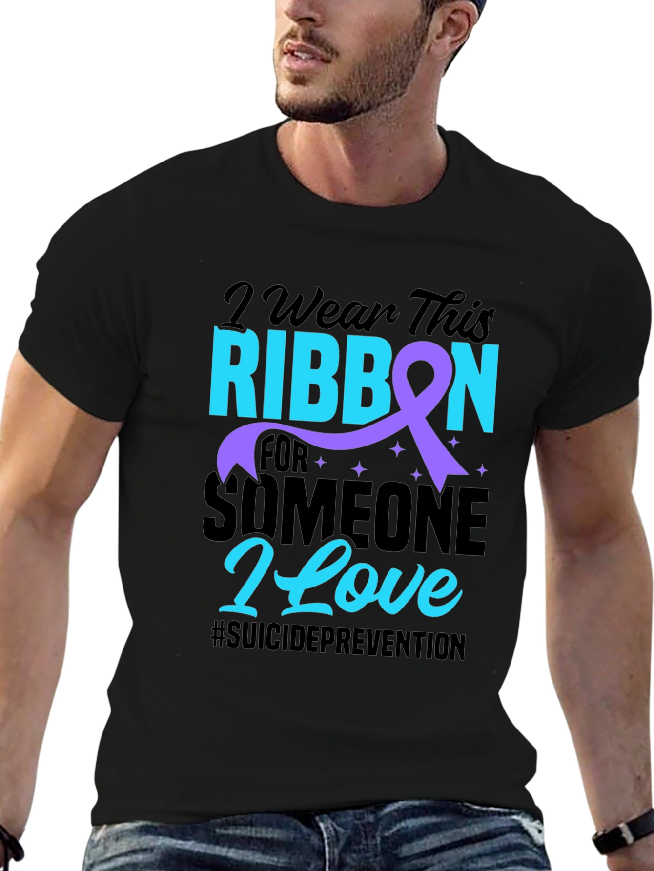 Suicide Prevention Ribbon T-Shirt
