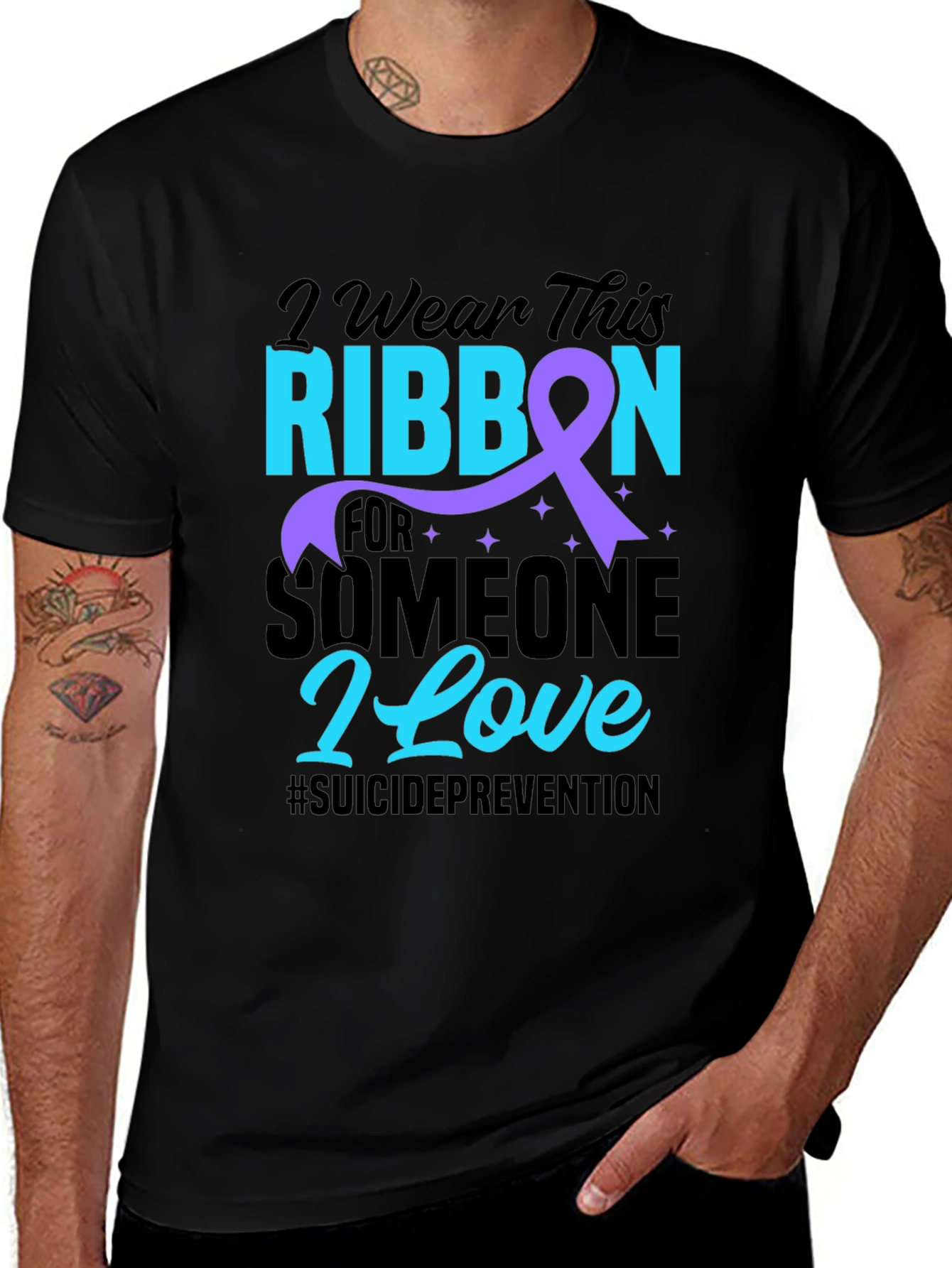 Suicide Prevention Ribbon T-Shirt