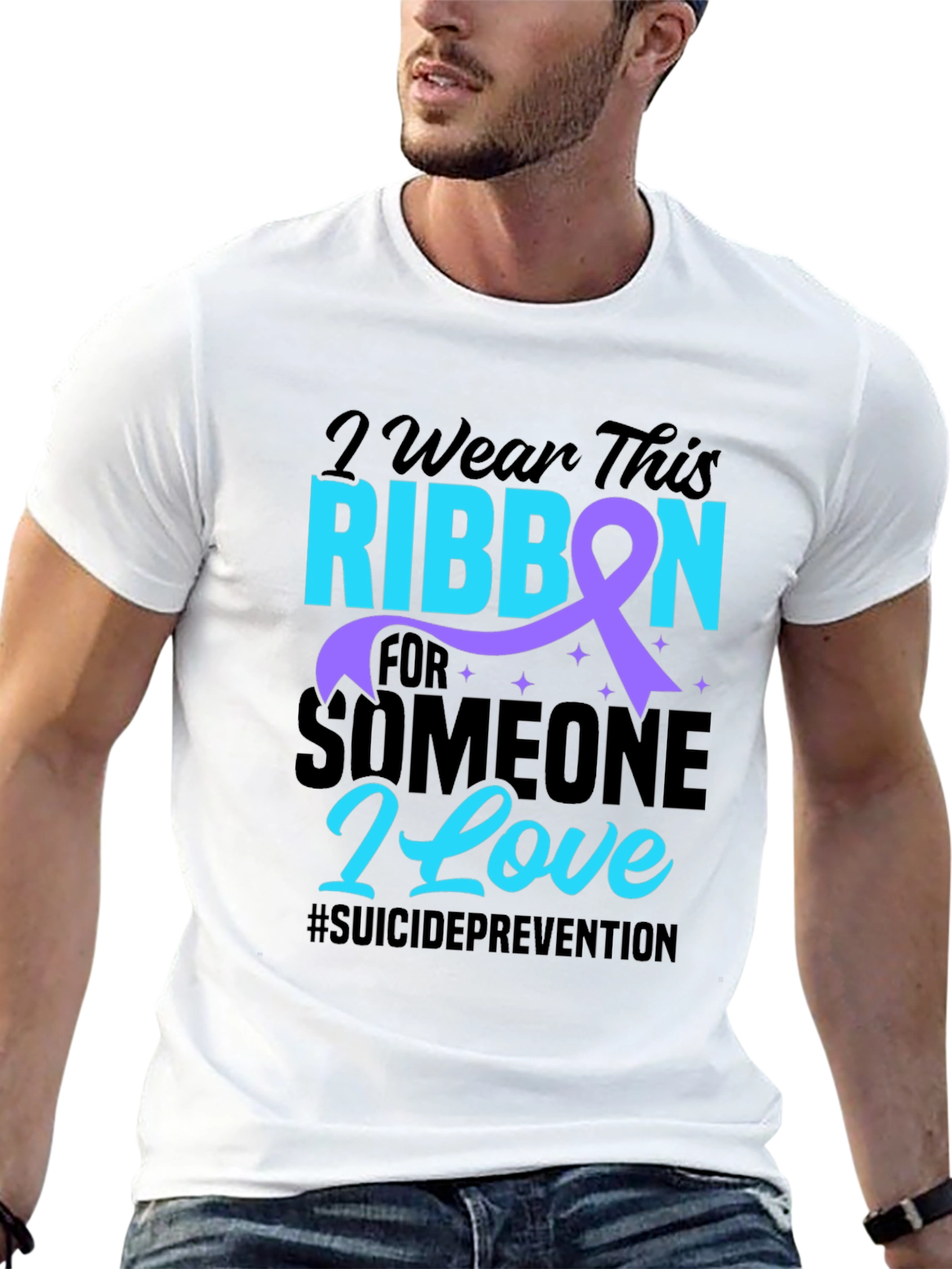 Suicide Prevention Ribbon T-Shirt