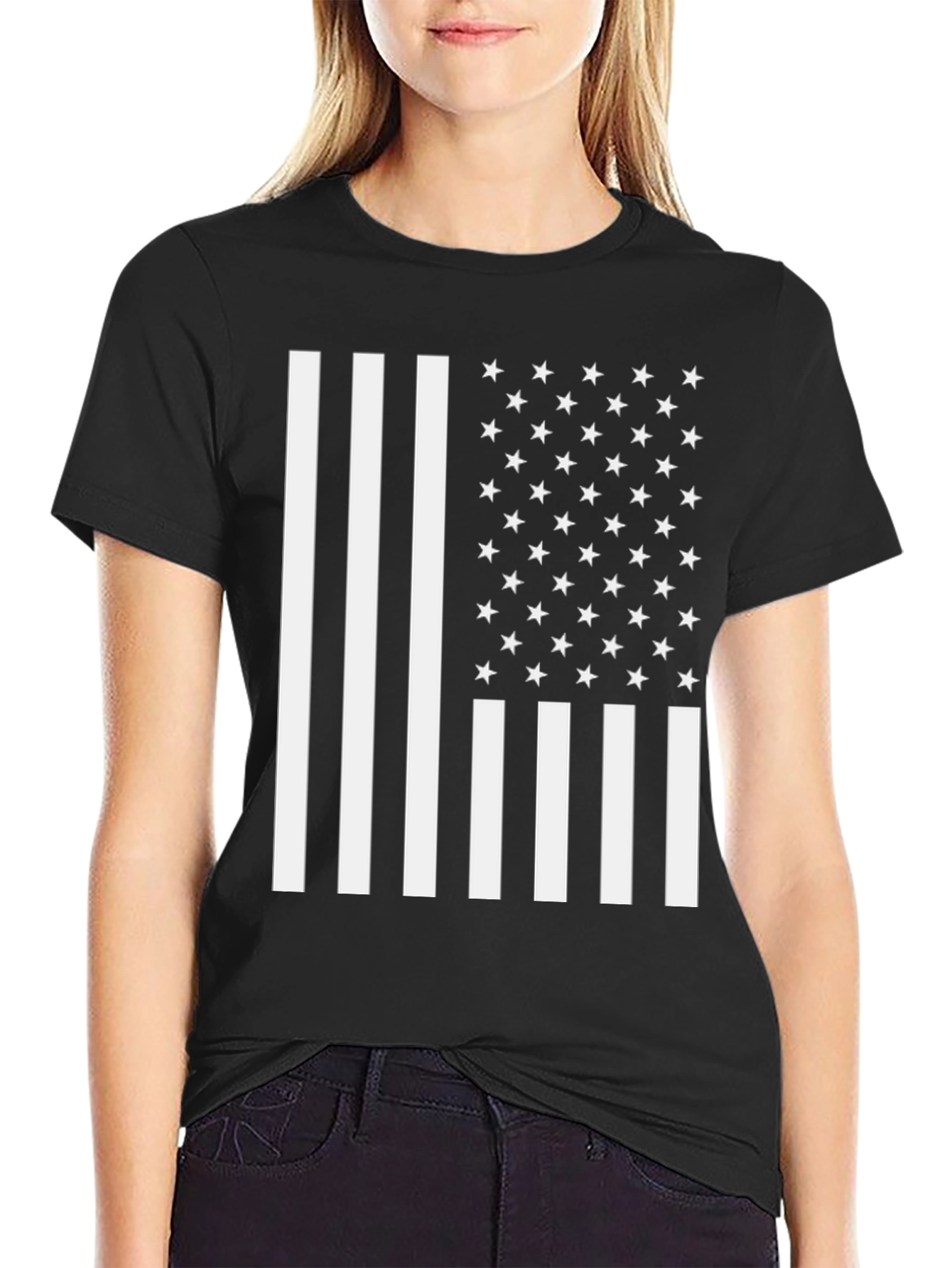 American Flag Graphic T-Shirt - Patriotic Pride