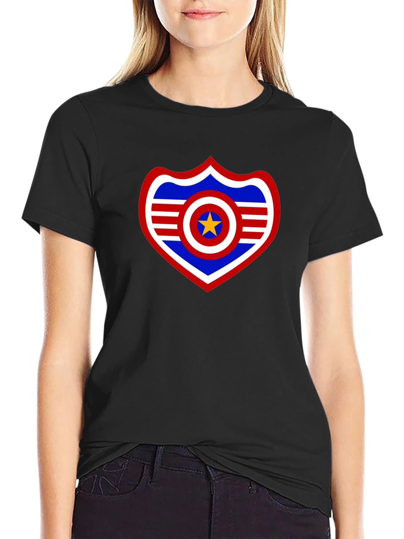 Shield Hero T-Shirt - Superhero Graphic Tee