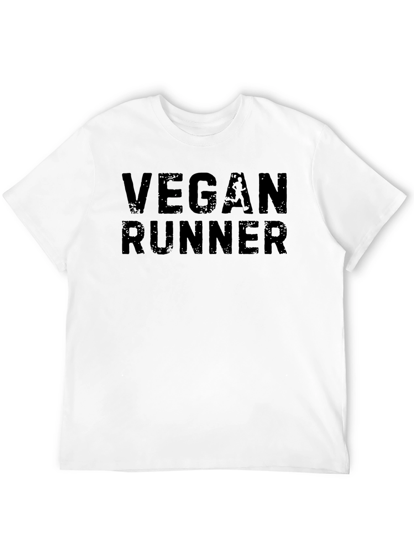 Vegan Runner T-Shirt - Black Athletic Tee