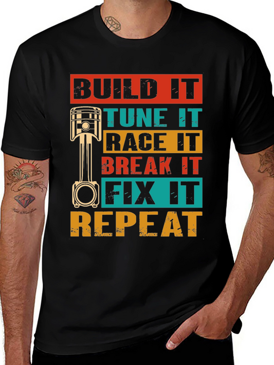 Build It Tune It Race It T-Shirt