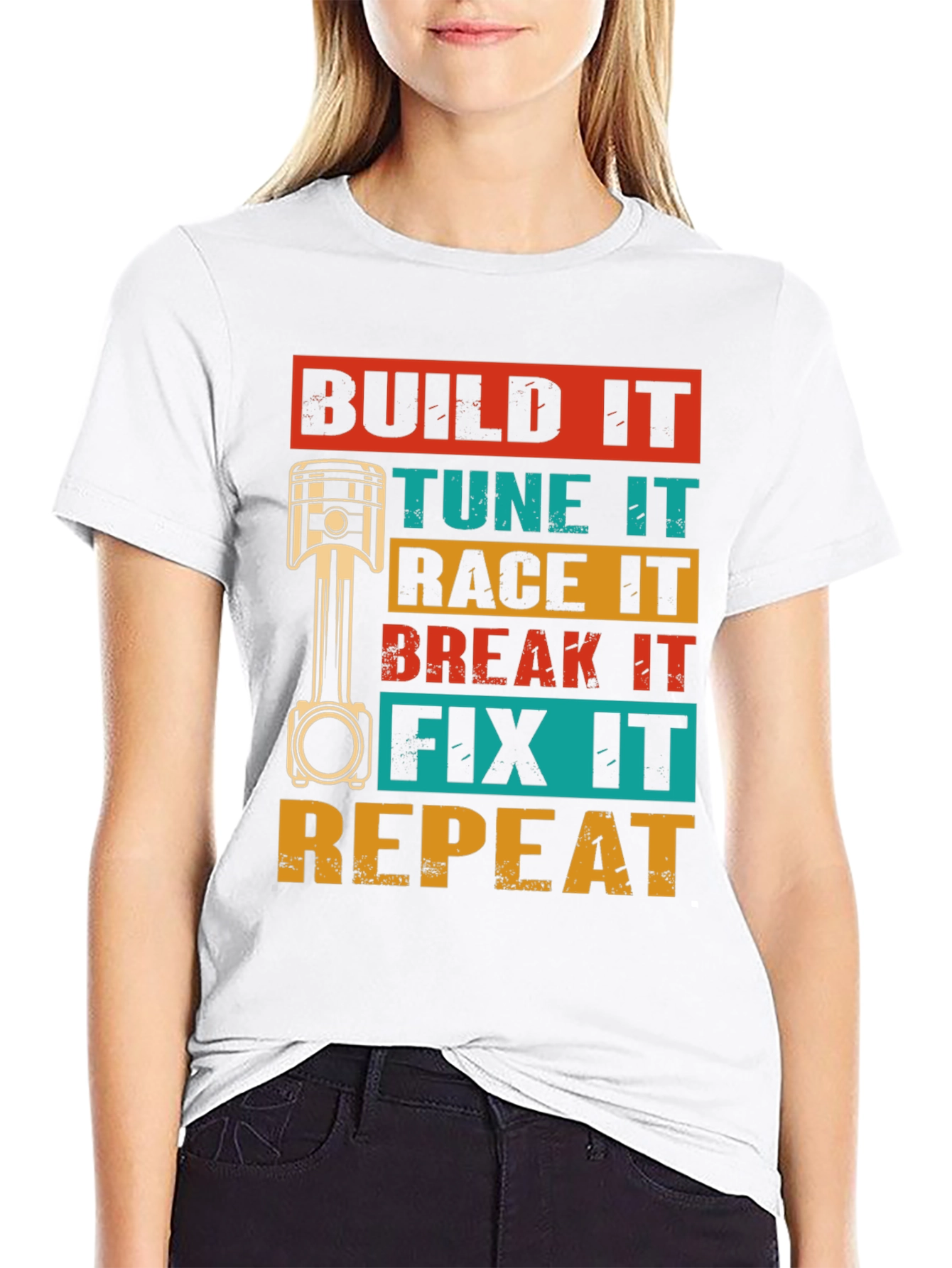 Build It Tune It Race It T-Shirt
