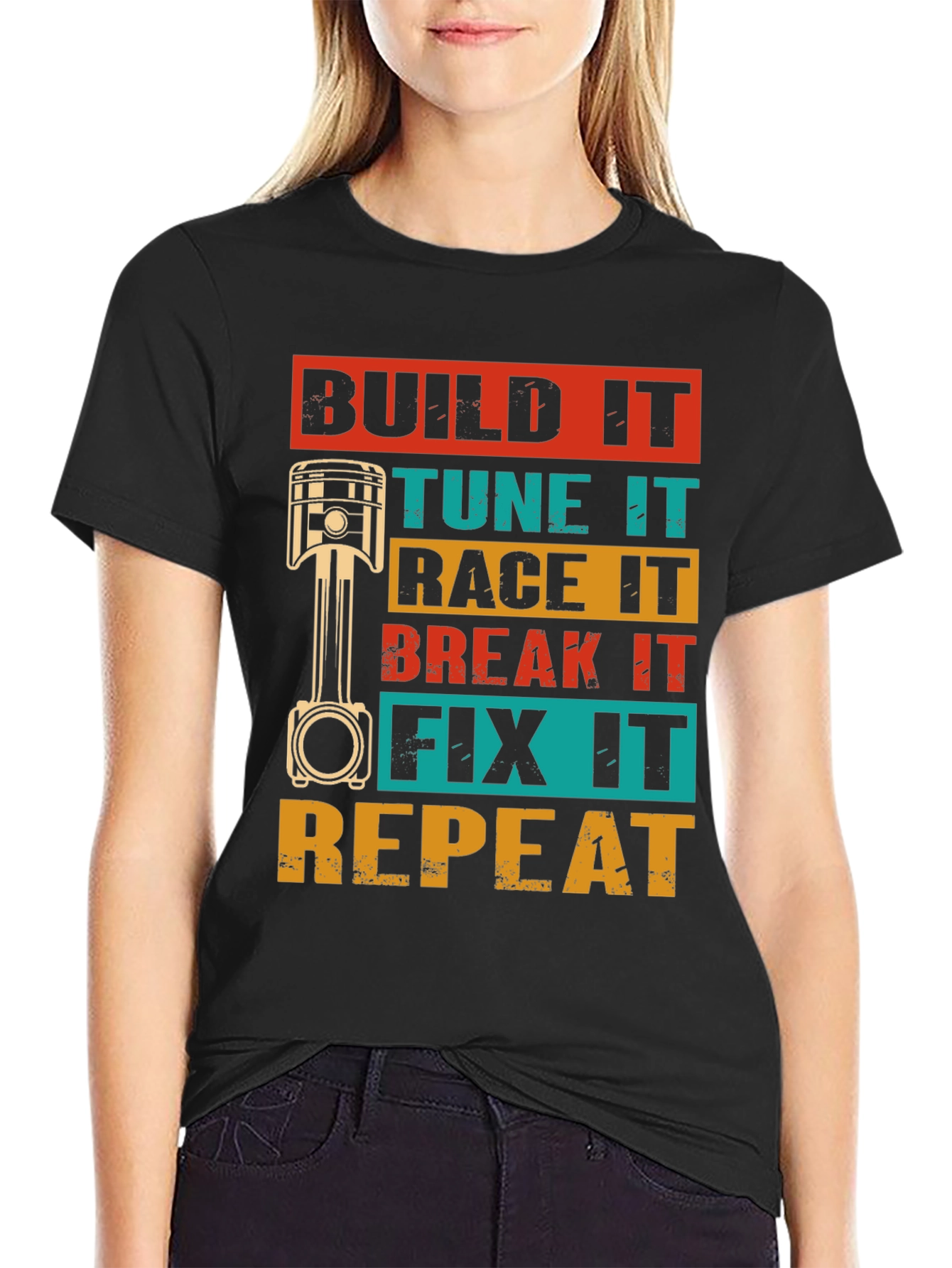 Build It Tune It Race It T-Shirt