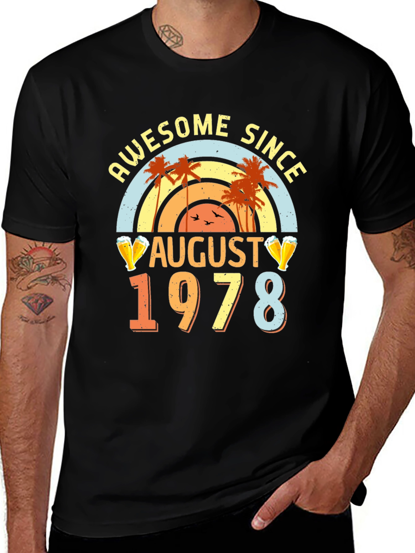 Awesome Since August 1978 T-Shirt