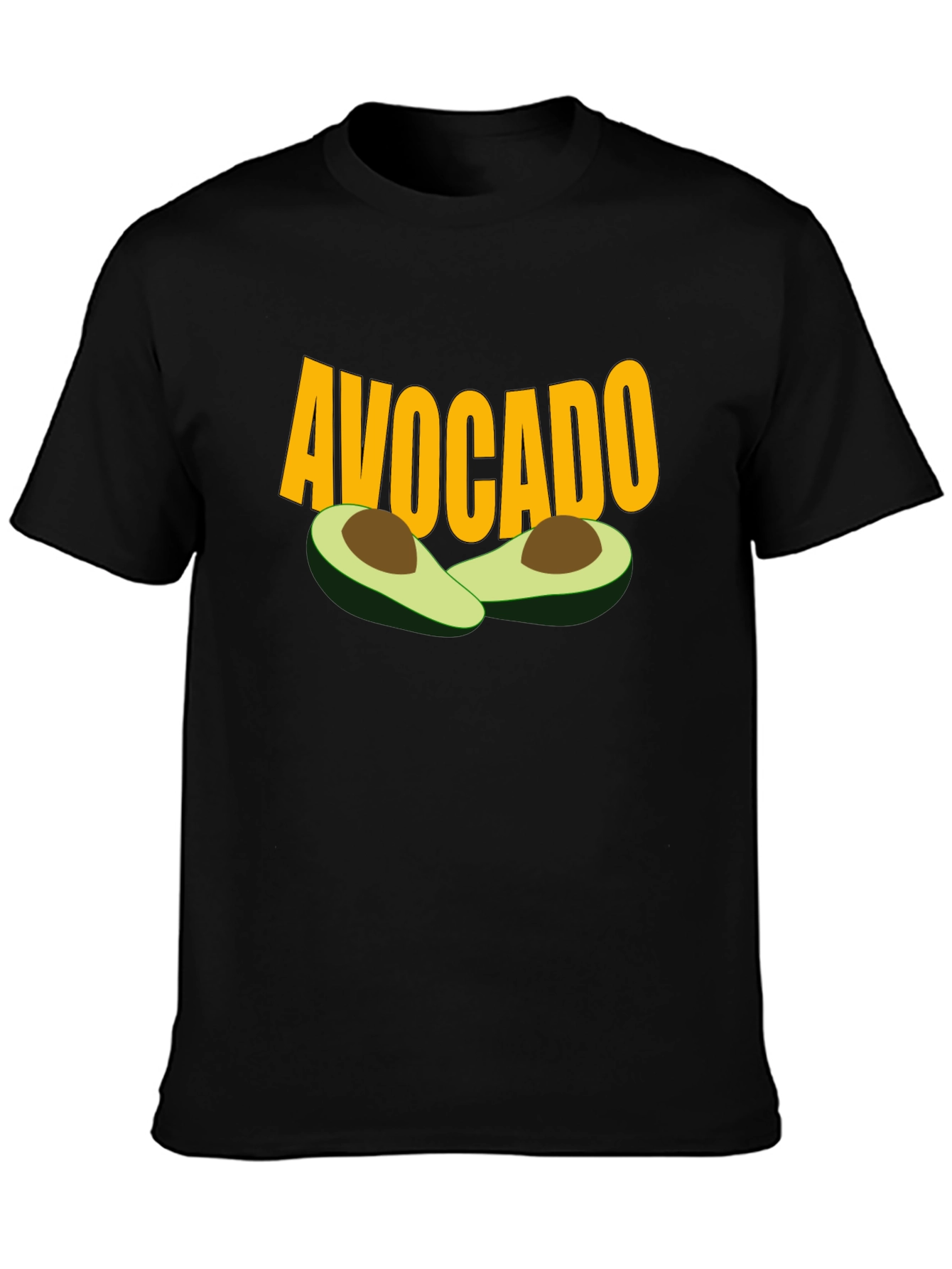 Avocado Graphic Tee - Trendy Fruit Lover Shirt
