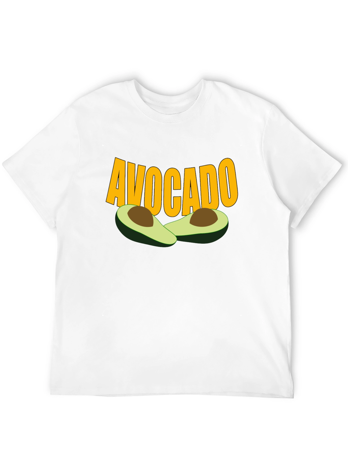 Avocado Graphic Tee - Trendy Fruit Lover Shirt