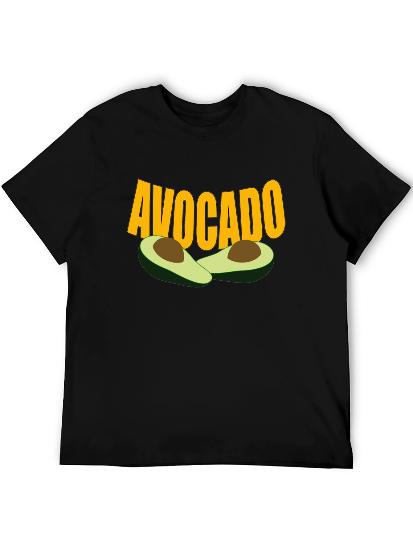 Avocado Graphic Tee - Trendy Fruit Lover Shirt