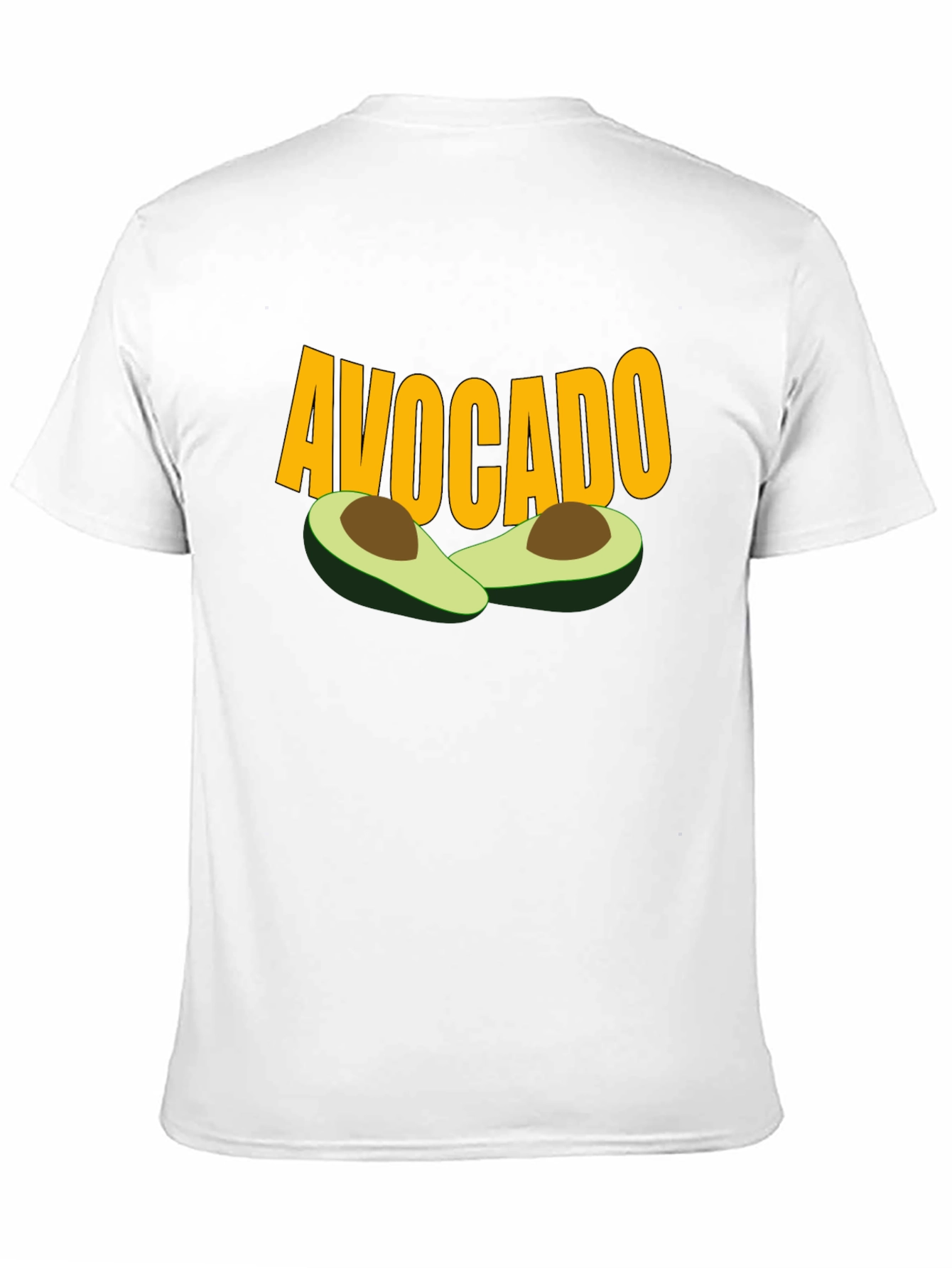 Avocado Graphic Tee - Trendy Fruit Lover Shirt