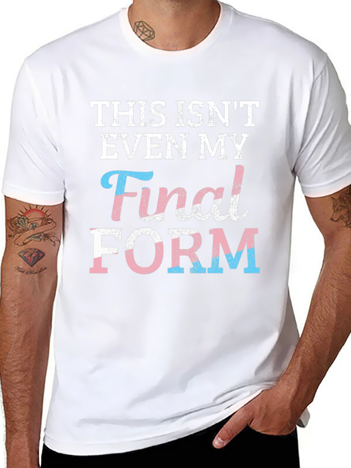Trans Pride T-Shirt: Not My Final Form!
