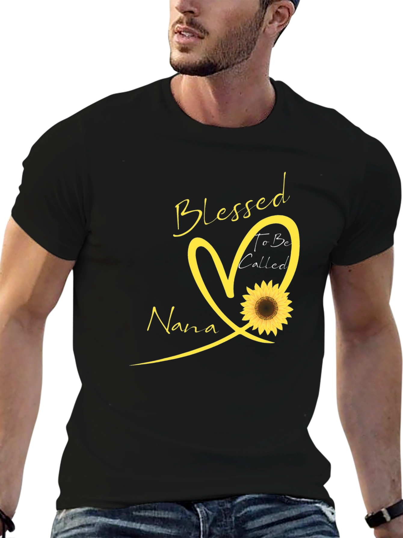 Blessed Nana Sunflower Graphic Tee