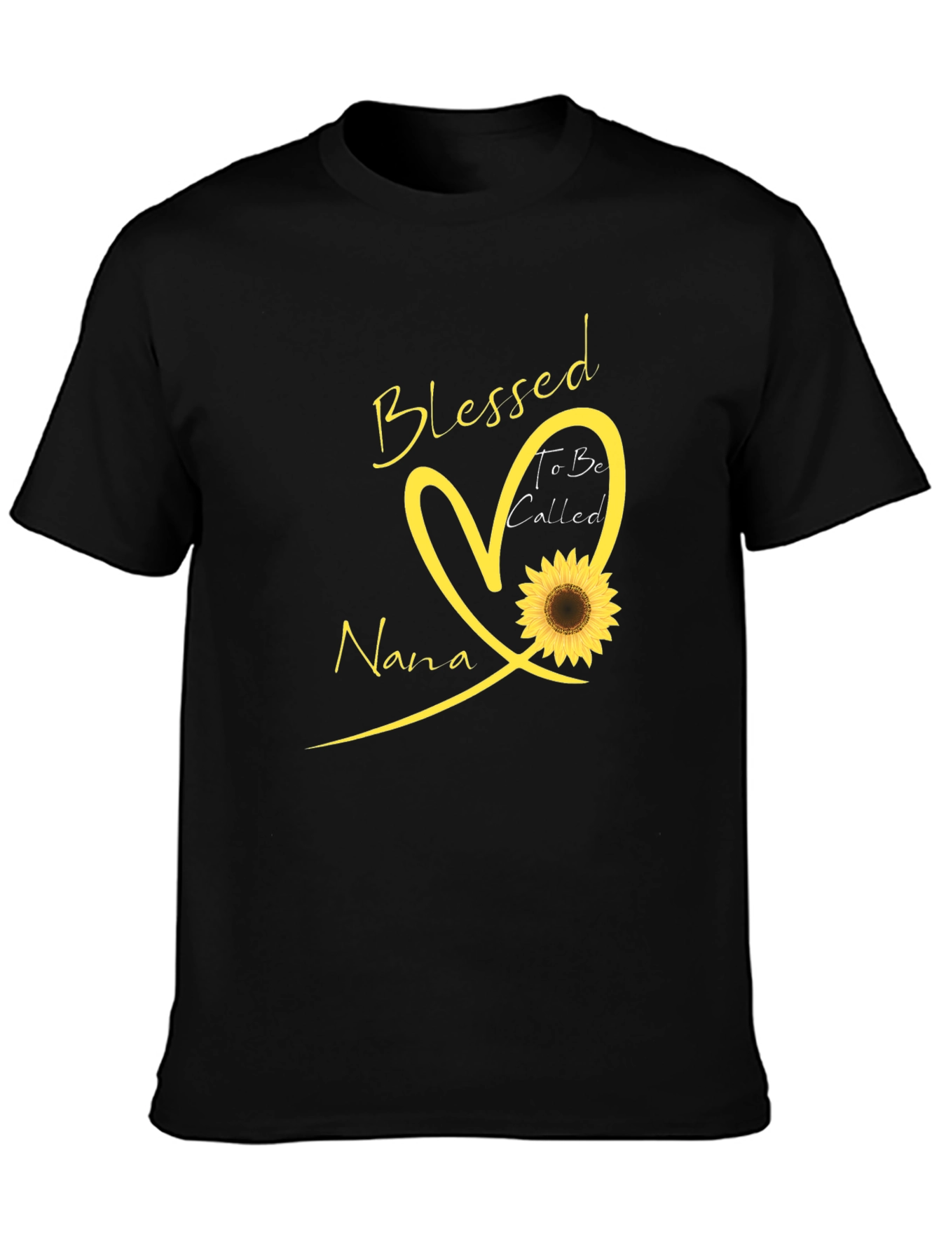 Blessed Nana Sunflower Graphic Tee