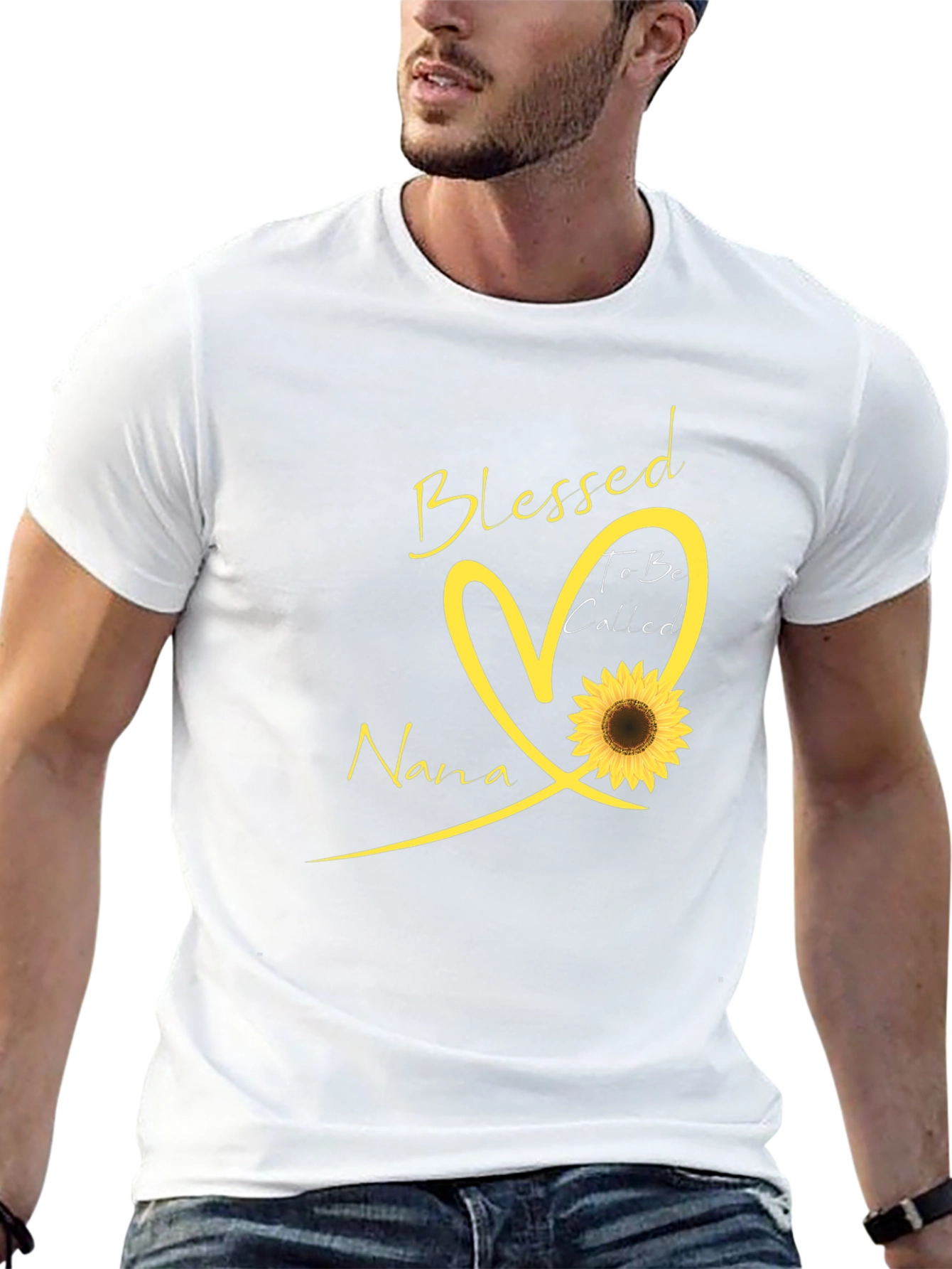 Blessed Nana Sunflower Graphic Tee