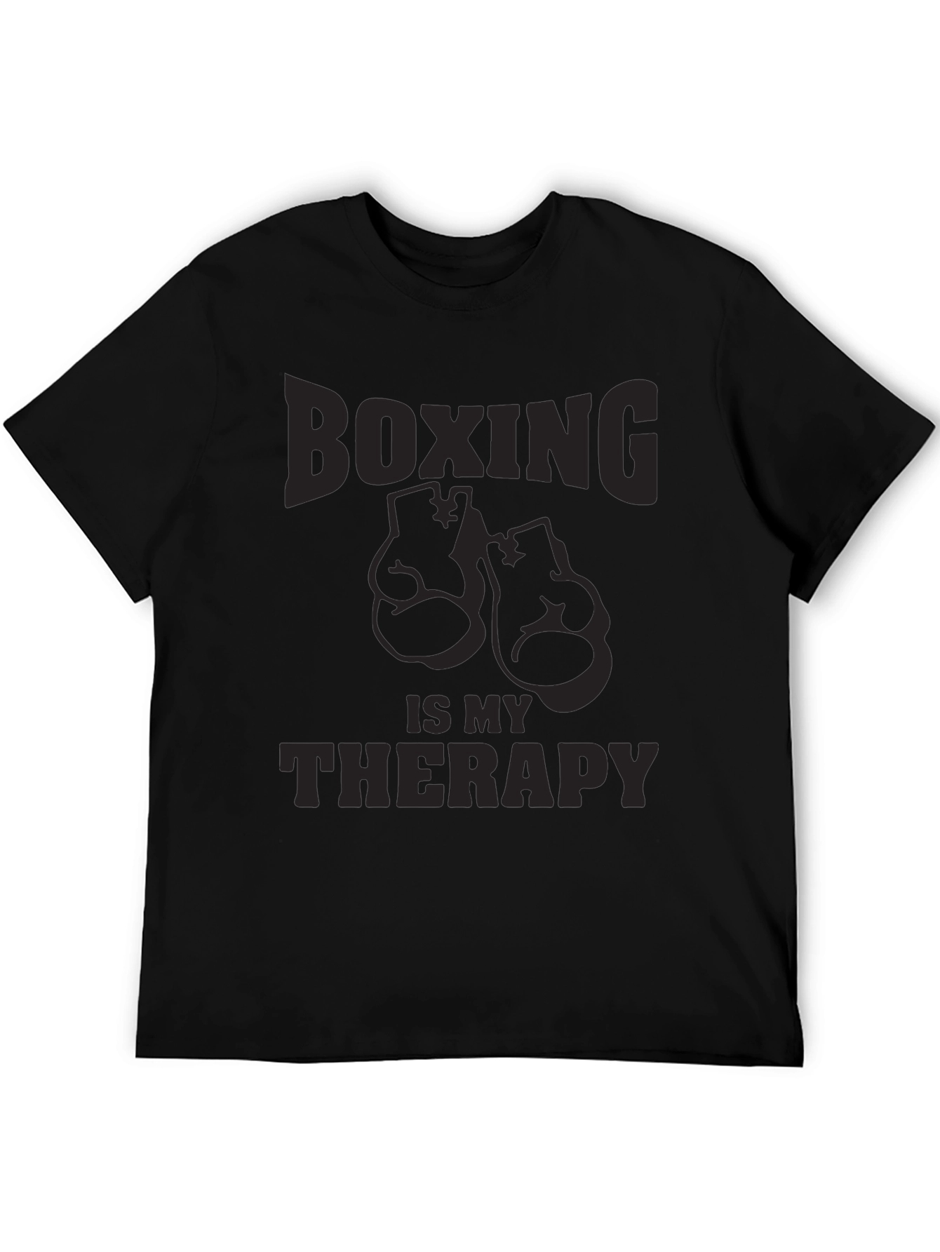 Boxing is My Therapy Graphic T-Shirt