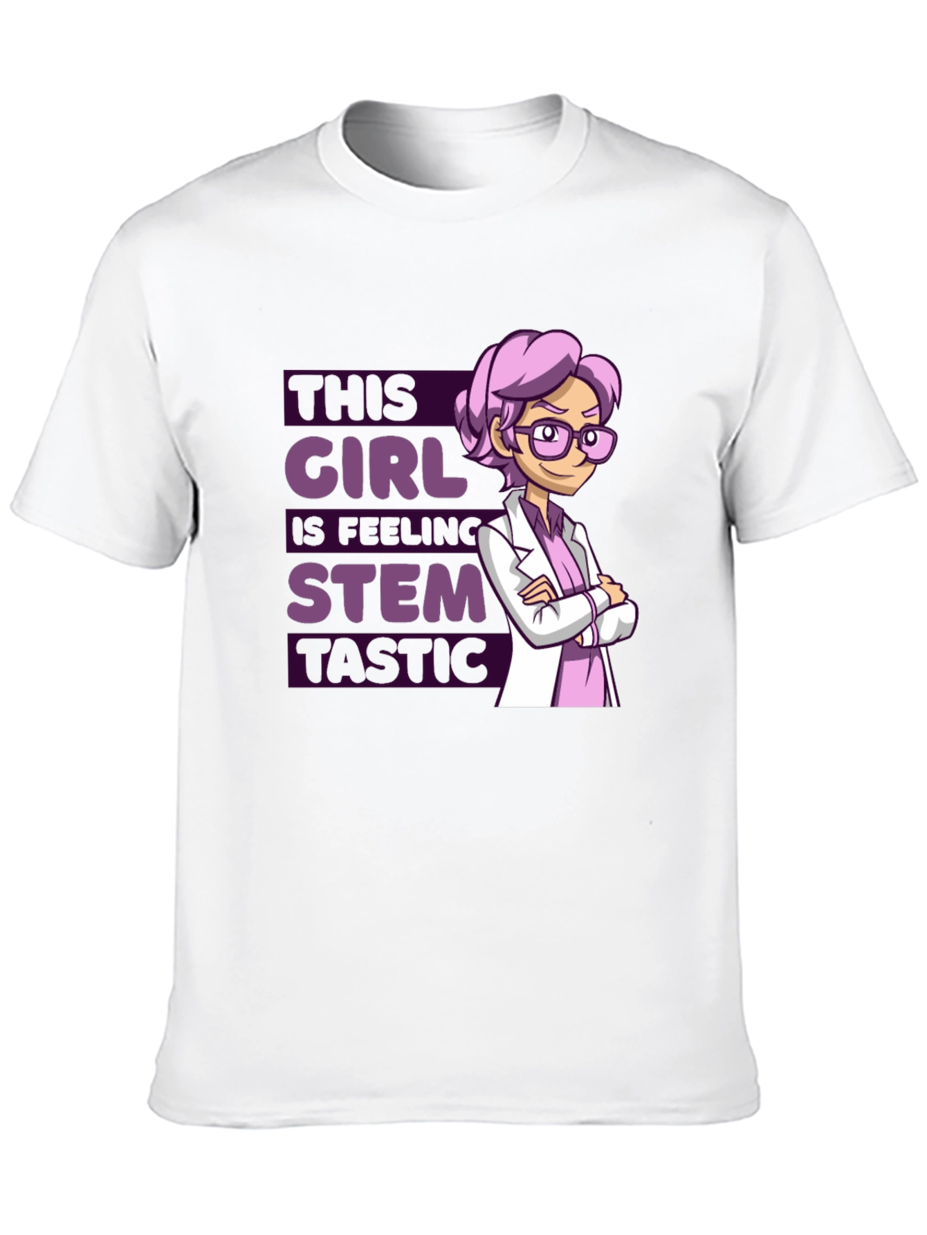 STEM Girl T-Shirt - Science Geek Fashion
